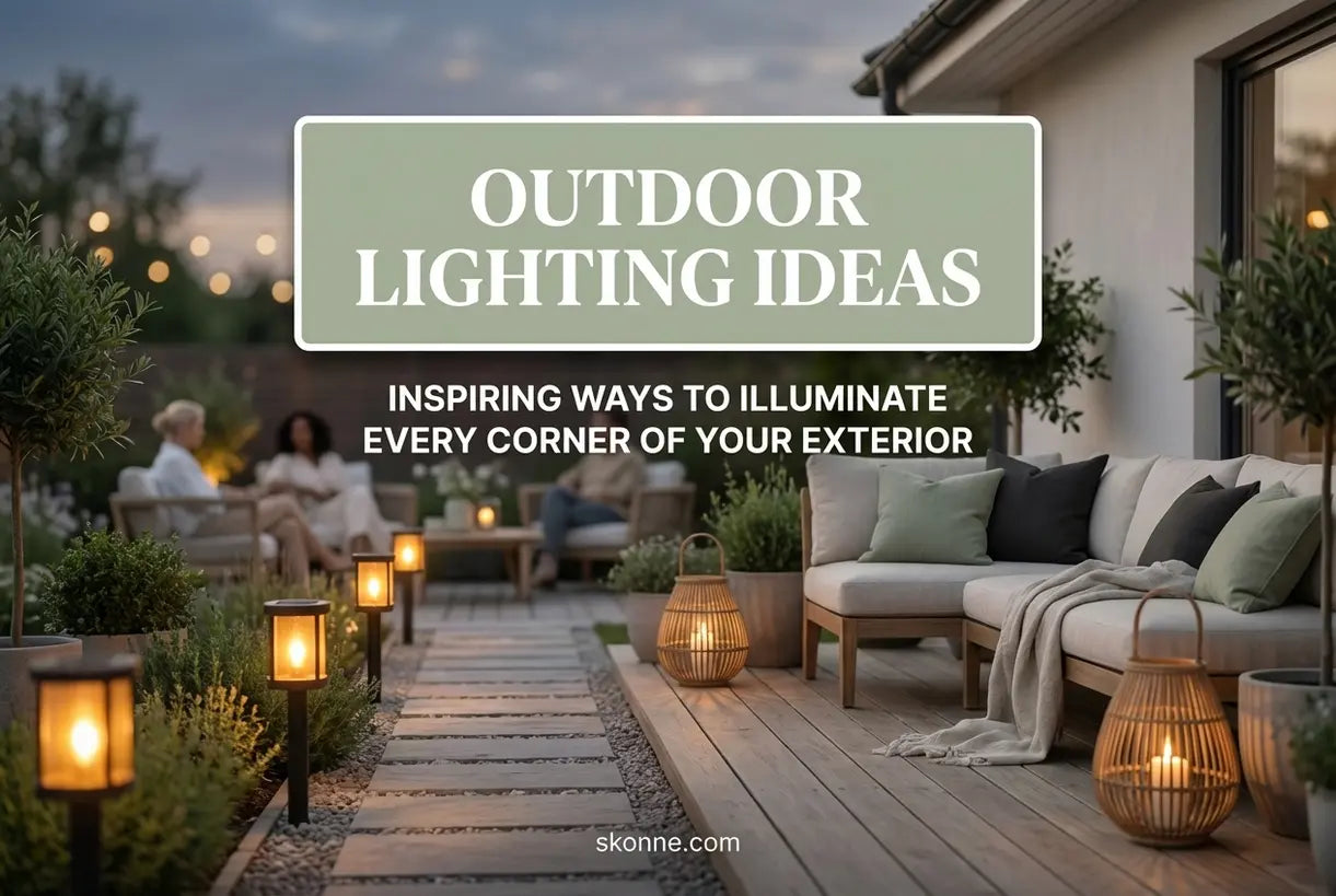 Outdoor Lighting Ideas: Transform Your Exterior Space