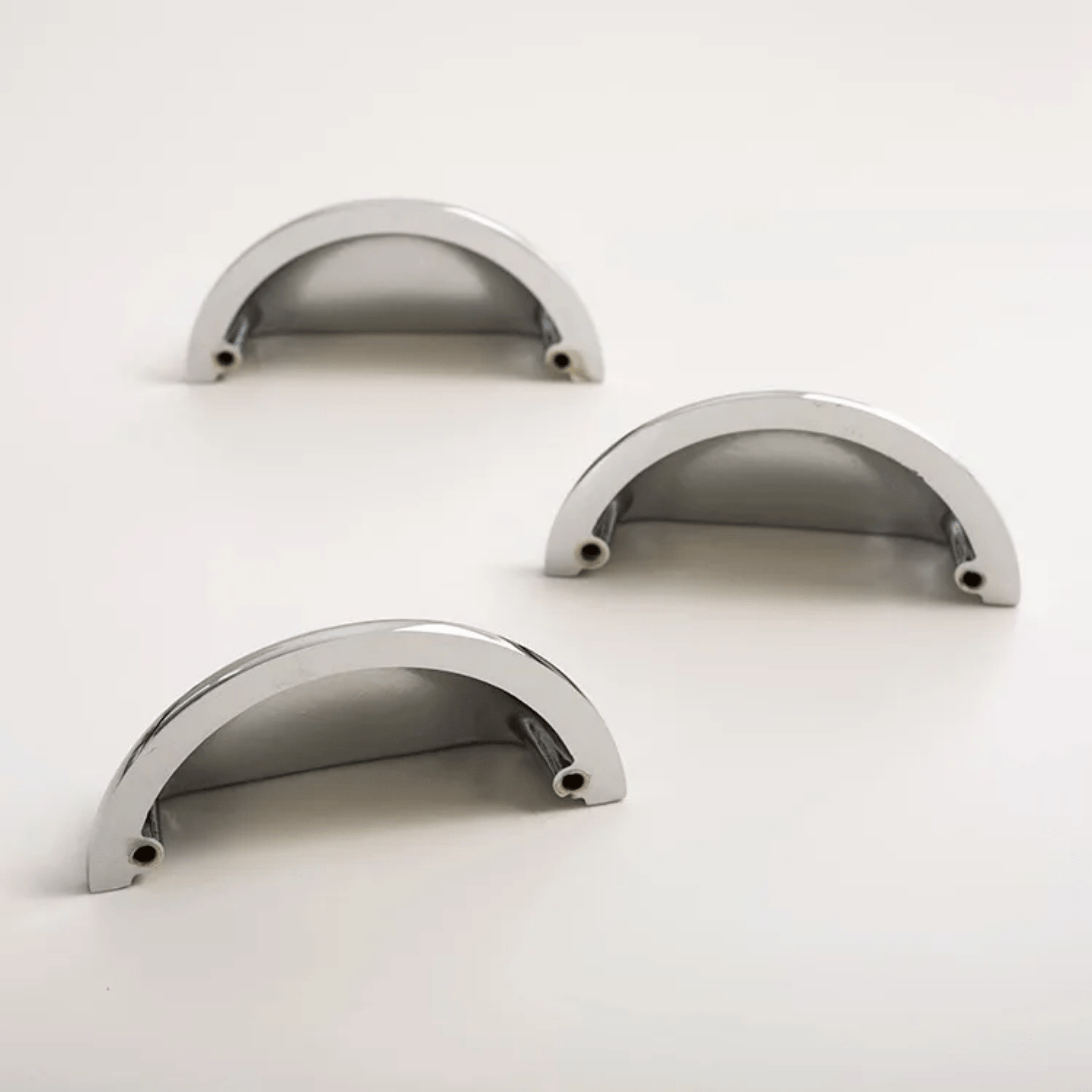 Brass Chrome Cabinet Knobs and Pull Handles - Skonne, &, Blanka Set