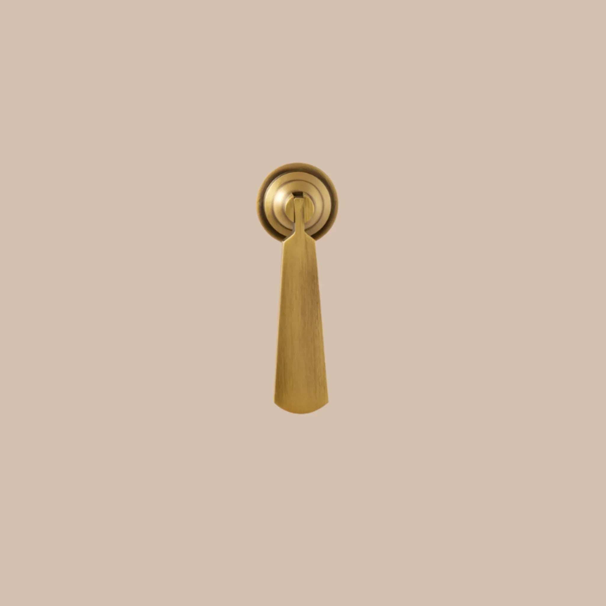 Solid Antique Brass Drawer Pulls Mid-Century Style, Vinta, Cabinet Knobs & Handles, Driva