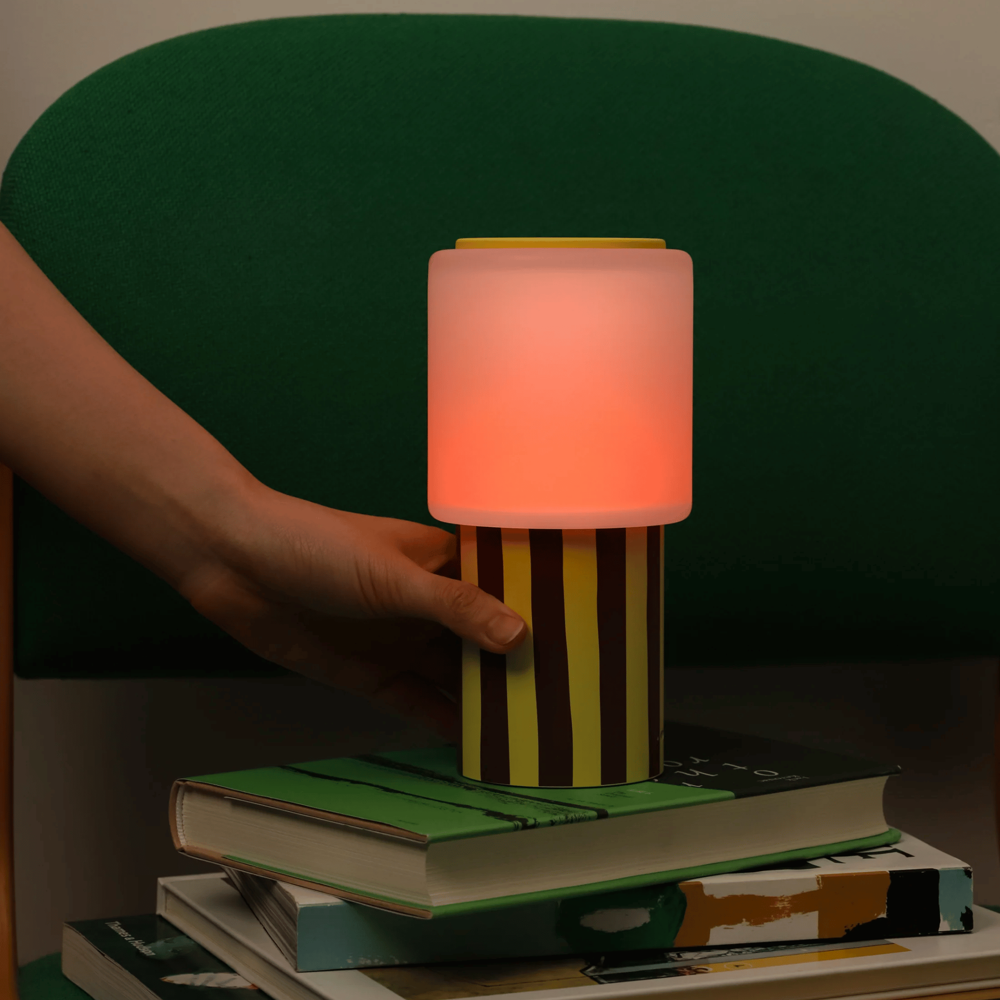 Cordless Ambient Arc Table Lamp — Nordic Touch Dim, Lamps, Eirlys