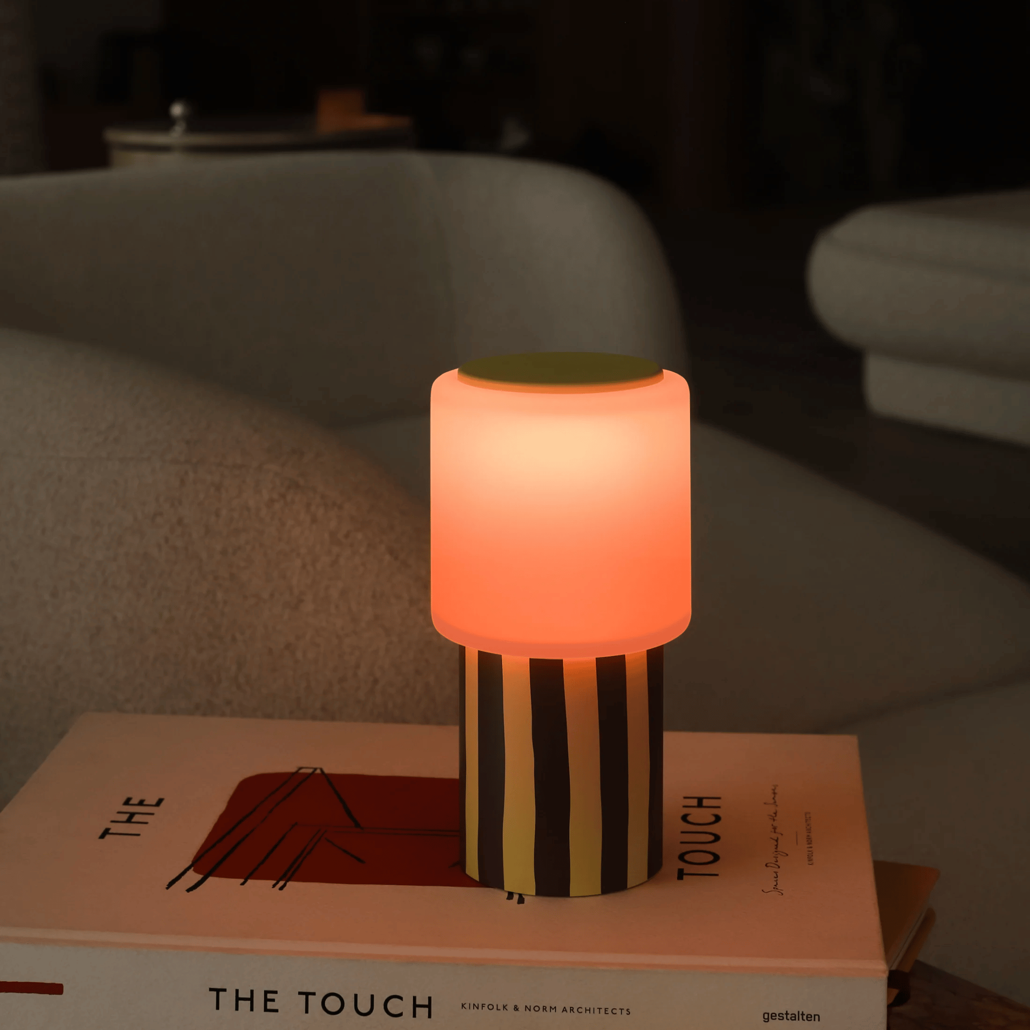 Cordless Ambient Arc Table Lamp — Nordic Touch Dim, Lamps, Eirlys