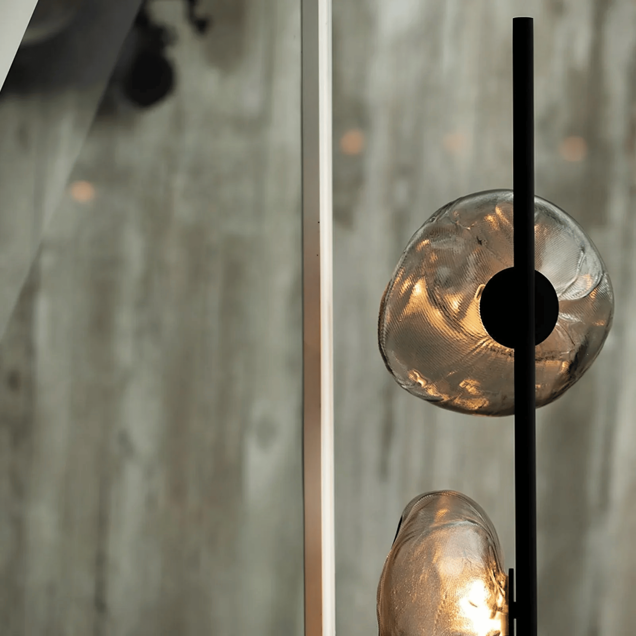 Elden Artistic Glass LED Table Lamp for Modern Spaces, Lamps, Sculptural Light
