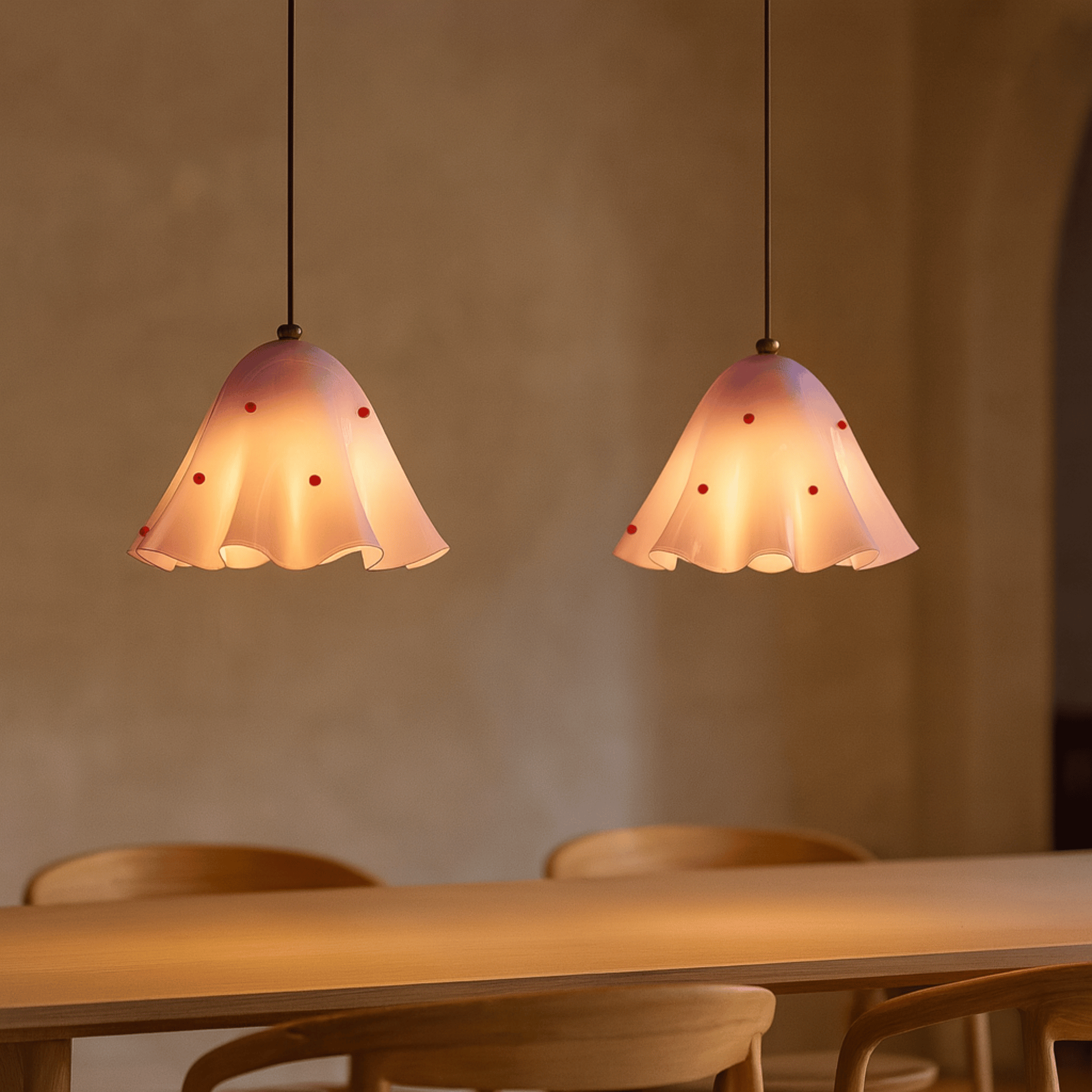 Colorful Glass Pendant Light – Nordic Art Deco LED, Ceiling Fixtures, Farglys