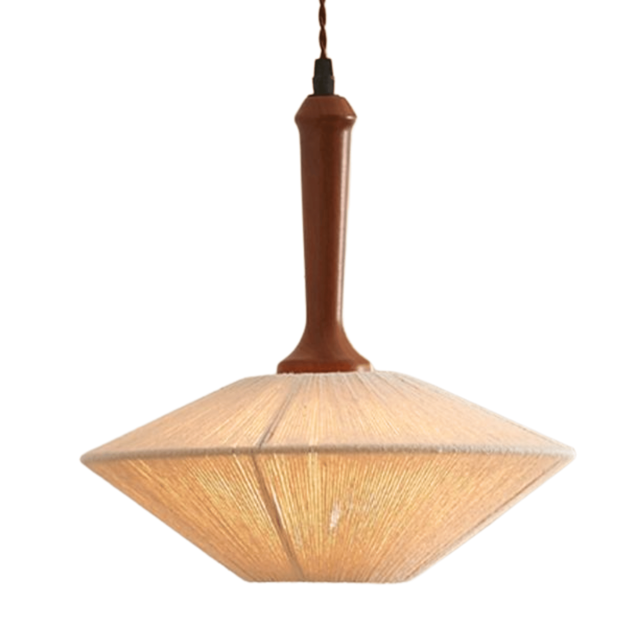 Fletta Woven Bamboo Pendant Light – Nordic Design, Ceiling Fixtures, Style