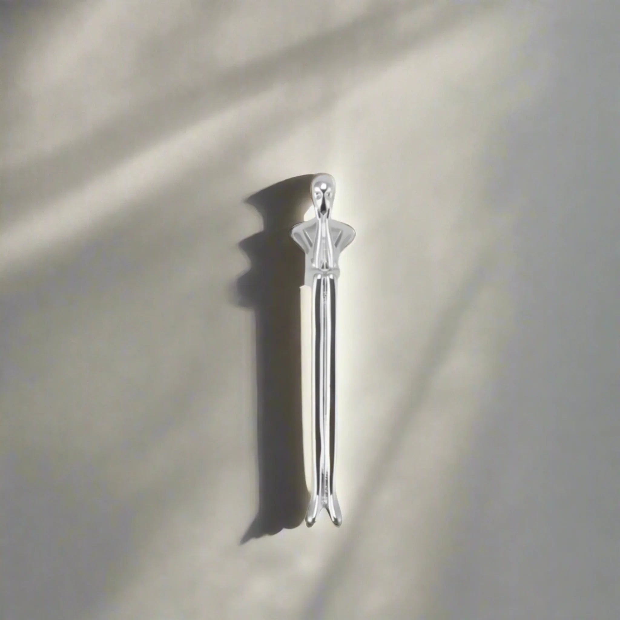 Forma Sculptural Brass Cabinet Pull Handle, Gold, Knobs & Handles, Humanoid Nordic Design