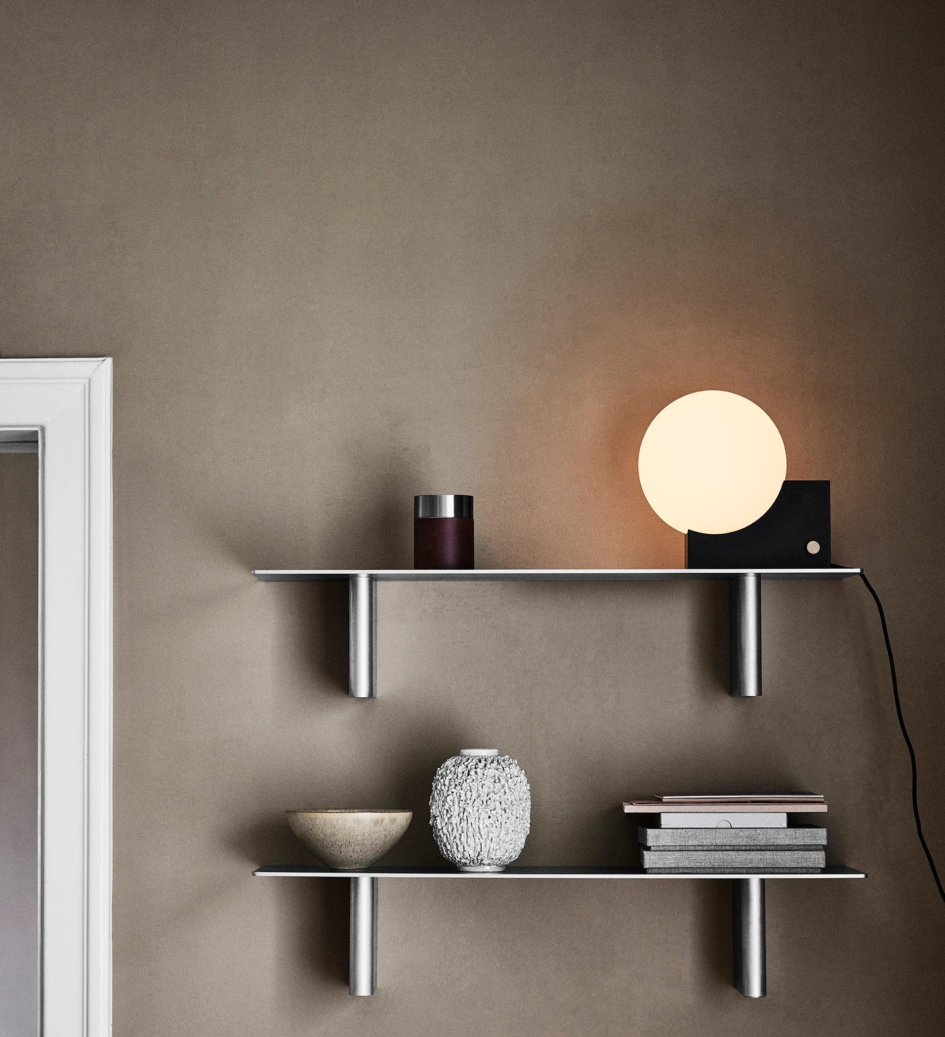 Frosta Frosted Glass Dimmable LED Desk Lamp Nordic, Lamps