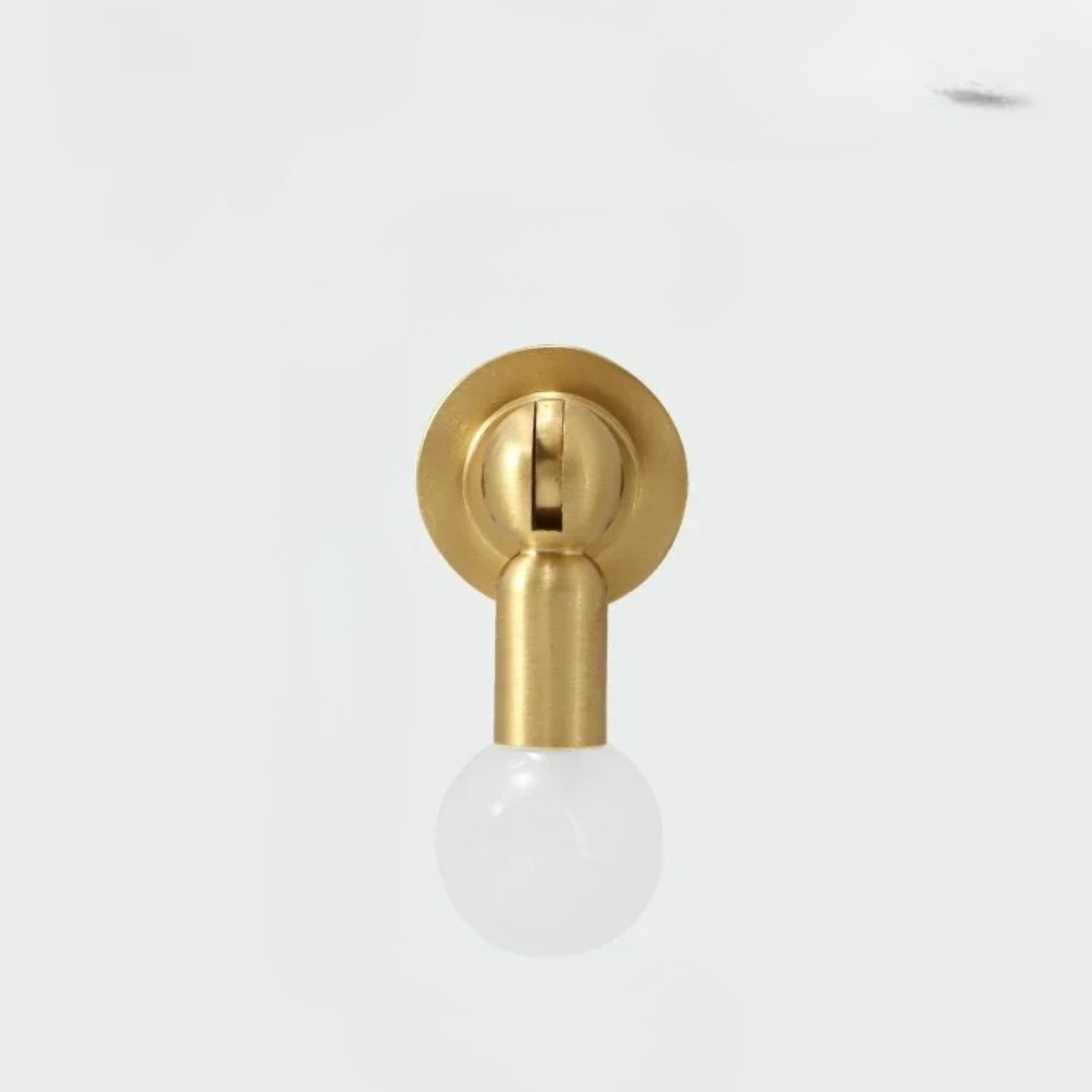 Crystal Cabinet Knob in Brass Decorative Hardware, White, Knobs & Handles, Glinta Decor