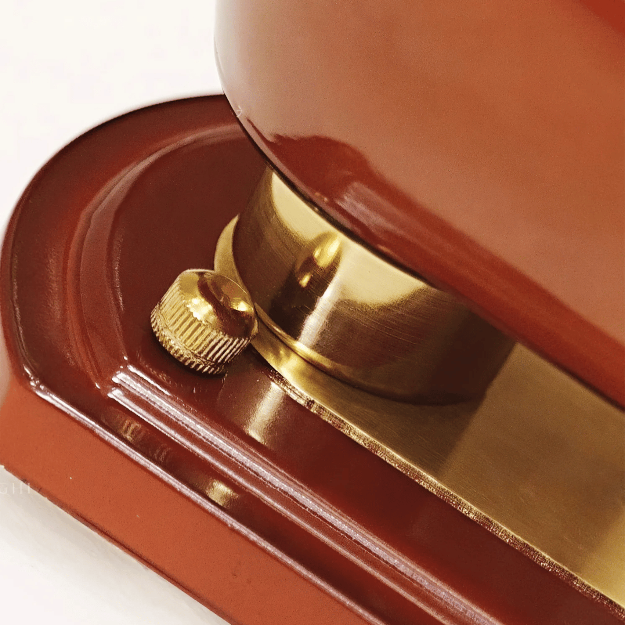 Orange Stained Glass Wall Sconce — Gloda by Skonne, Light Fixtures, Nordic