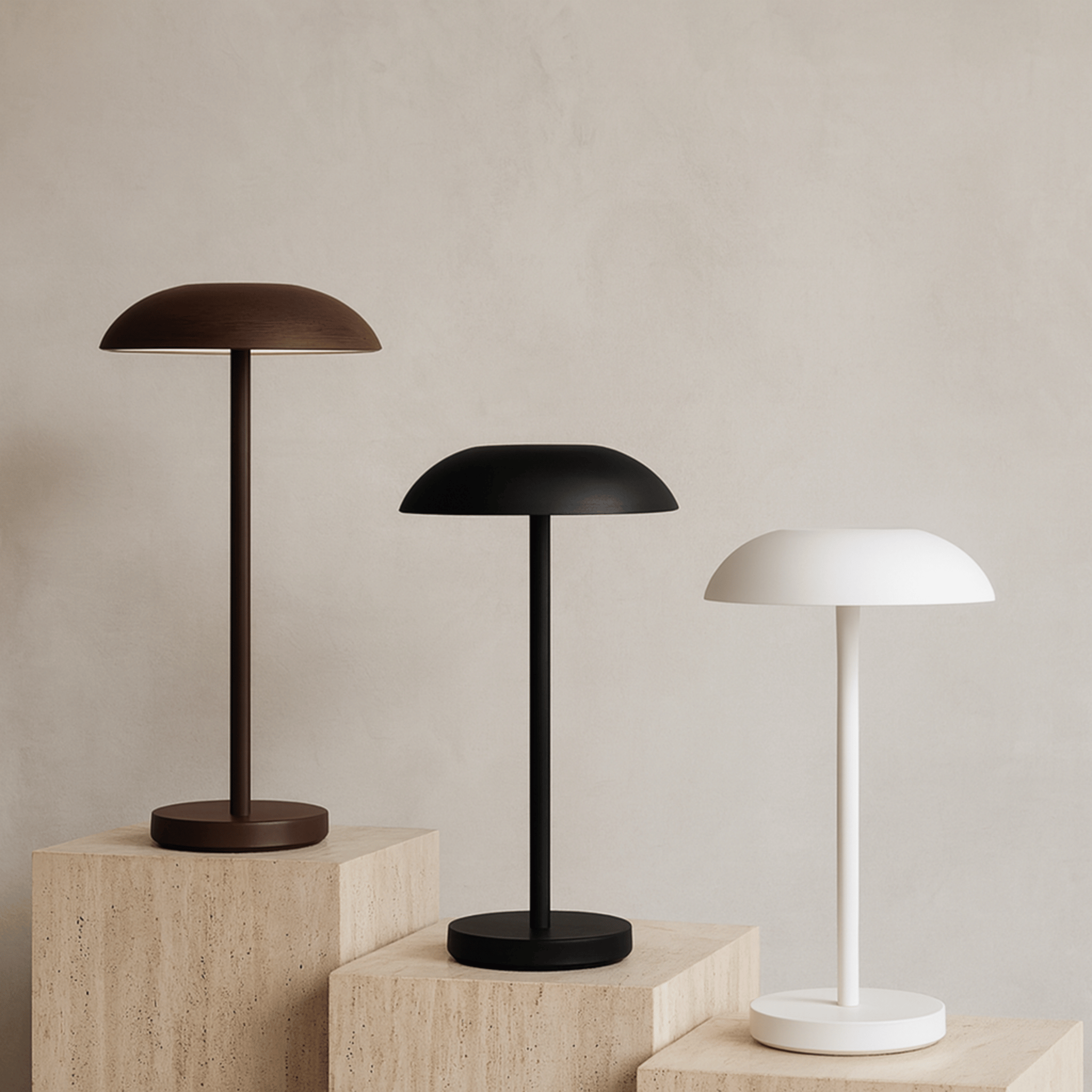 Rechargeable Touch Table Lamp - Warm Dimmable LED, Lamps, Gloda Nordic Glow