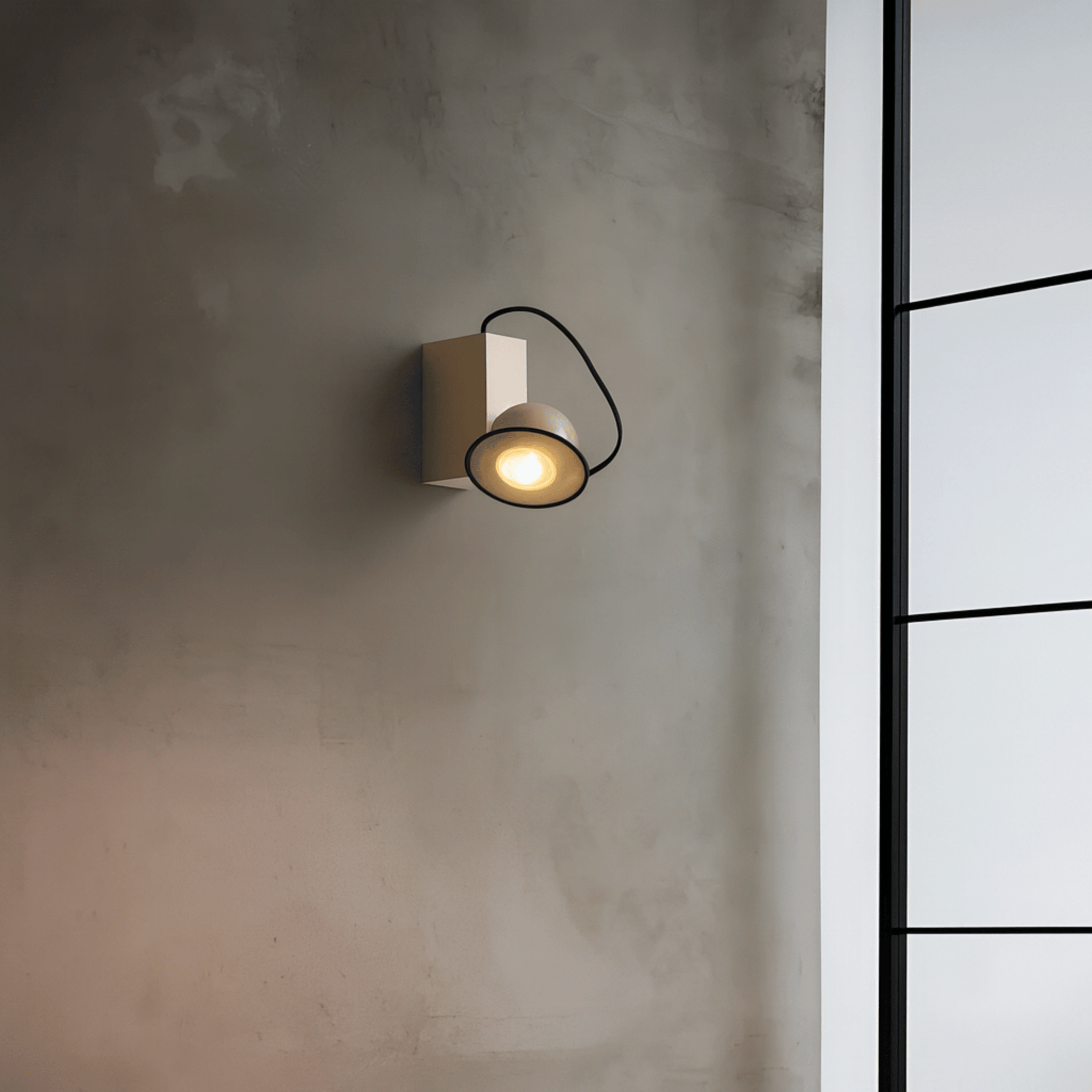Gloda Retro Magnetic Wall Sconce - Iron LED Light, Fixtures, with Warm