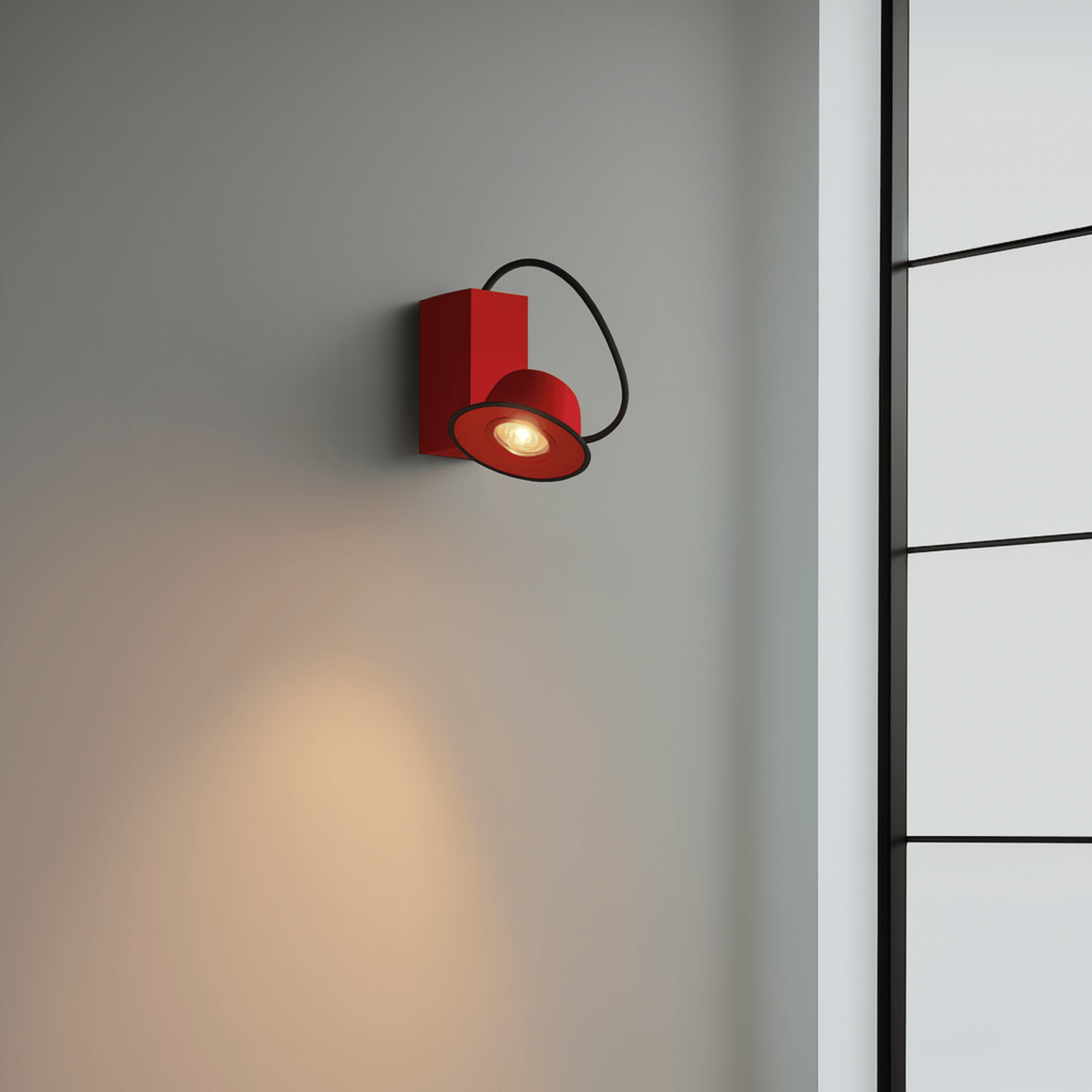 Gloda Retro Magnetic Wall Sconce - Iron LED Light, Fixtures, with Warm