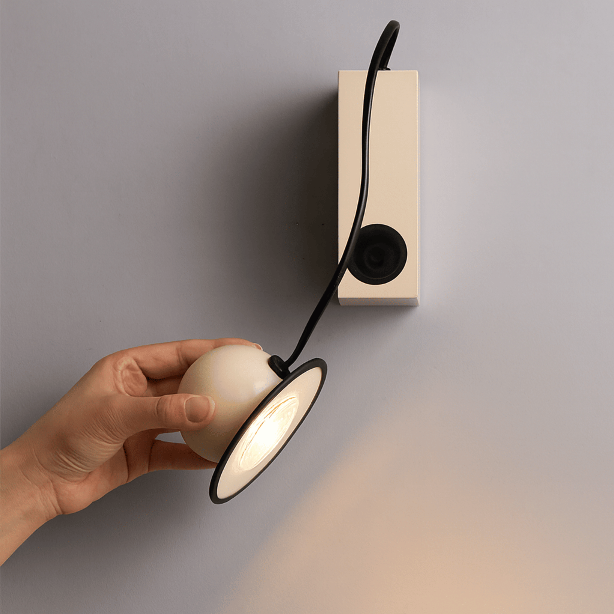 Gloda Retro Magnetic Wall Sconce - Iron LED Light, Fixtures, with Warm