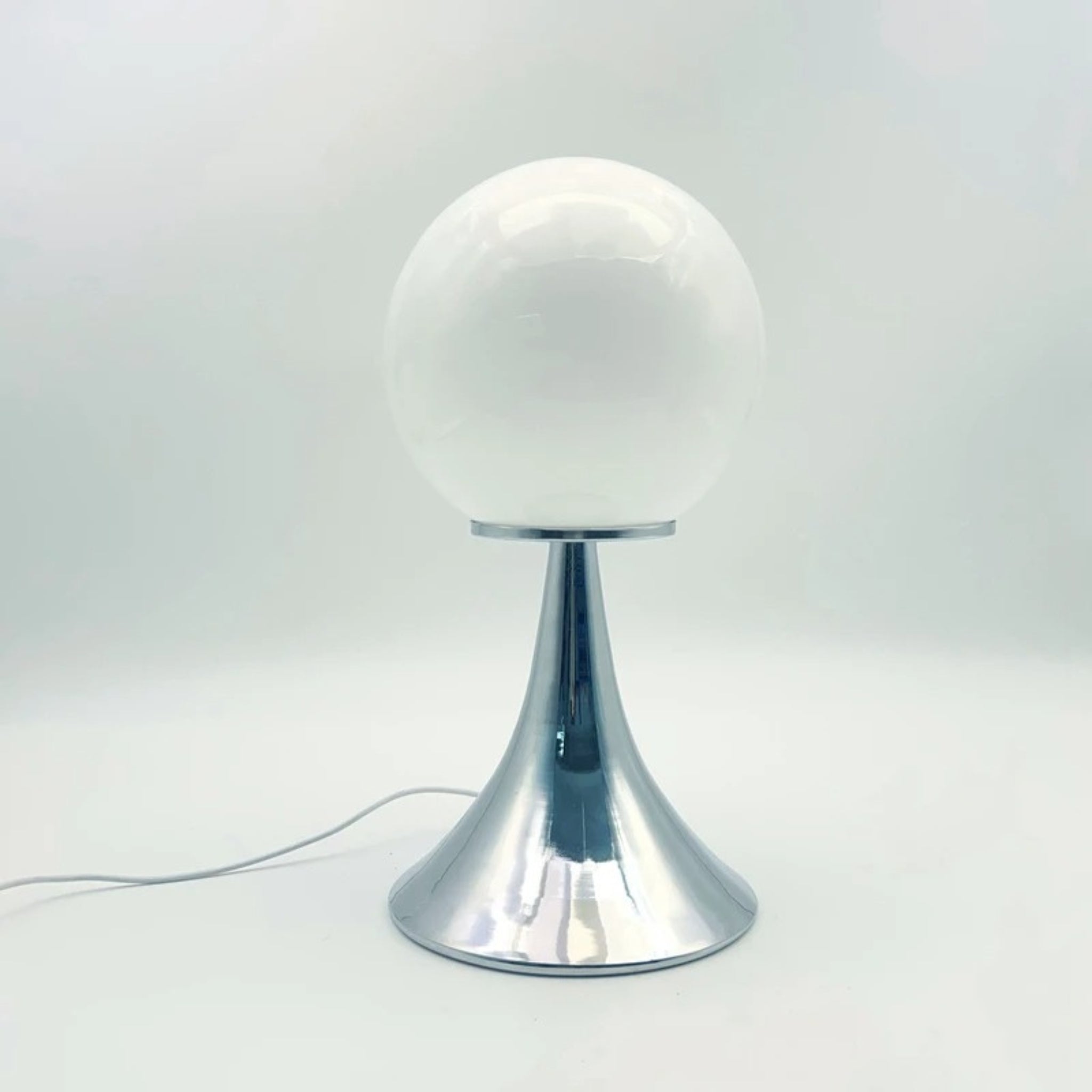 Gloda Dimmable Glass Globe Table Lamp for Bedroom, Lamps, Spherical Nordic