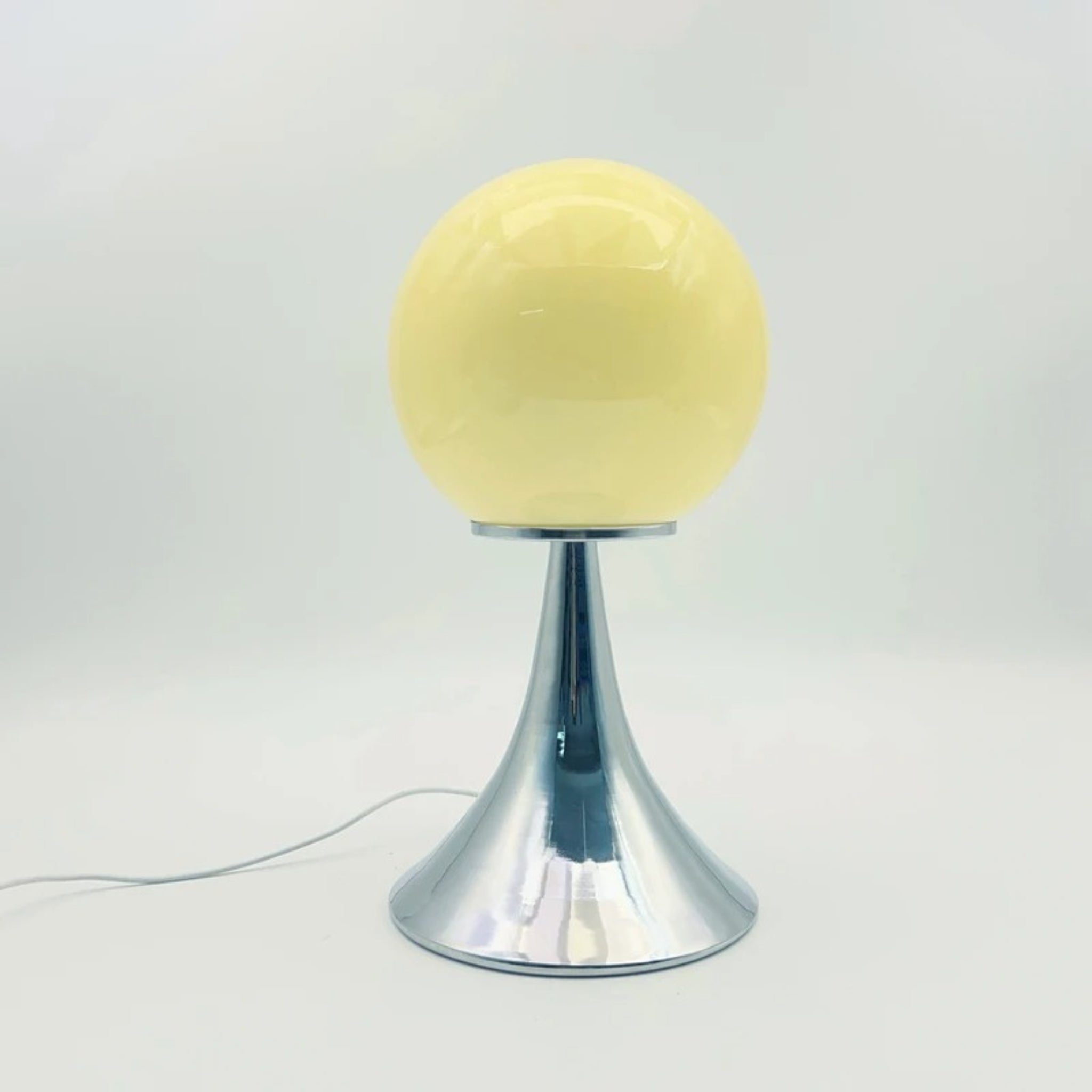Gloda Dimmable Glass Globe Table Lamp for Bedroom, Lamps, Spherical Nordic