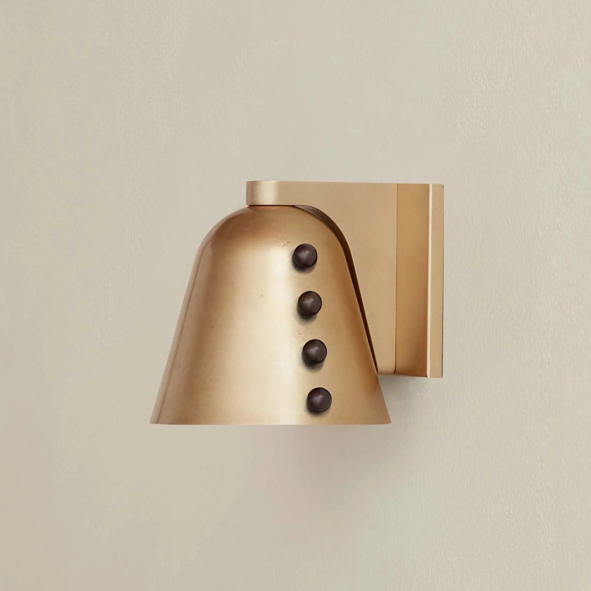 Glodbu Copper Horseshoe Wall Lamp Retro Sconce, Bronze, Light Fixtures, Solid