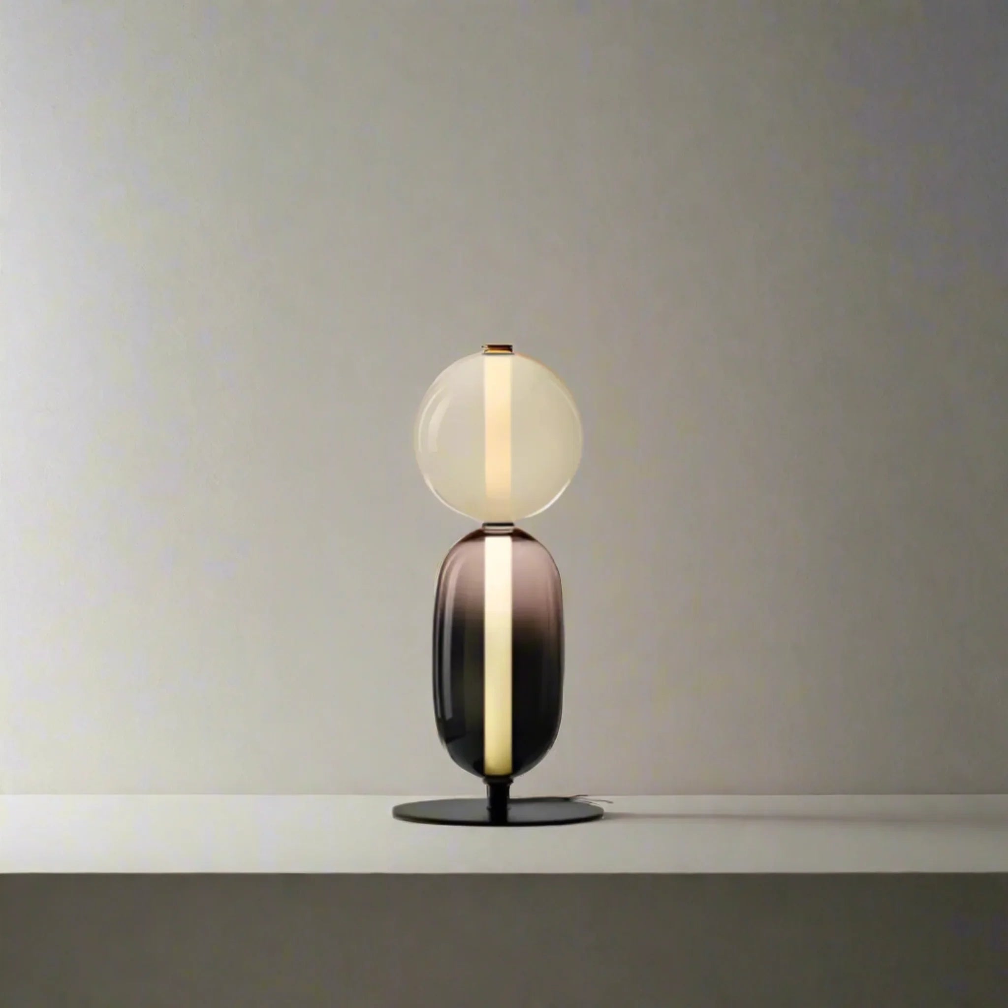 Glødra Multi-Head Stained Glass LED Lamp for Home, NovaTwin, Floor Lamps, Table