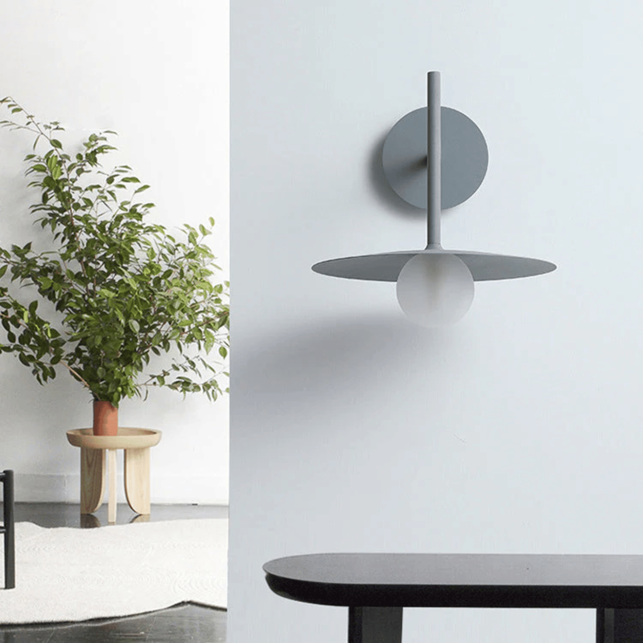 Nordic LED Dimmable Wall Lamp Frosted Glass Shade, Light Fixtures, Glöd