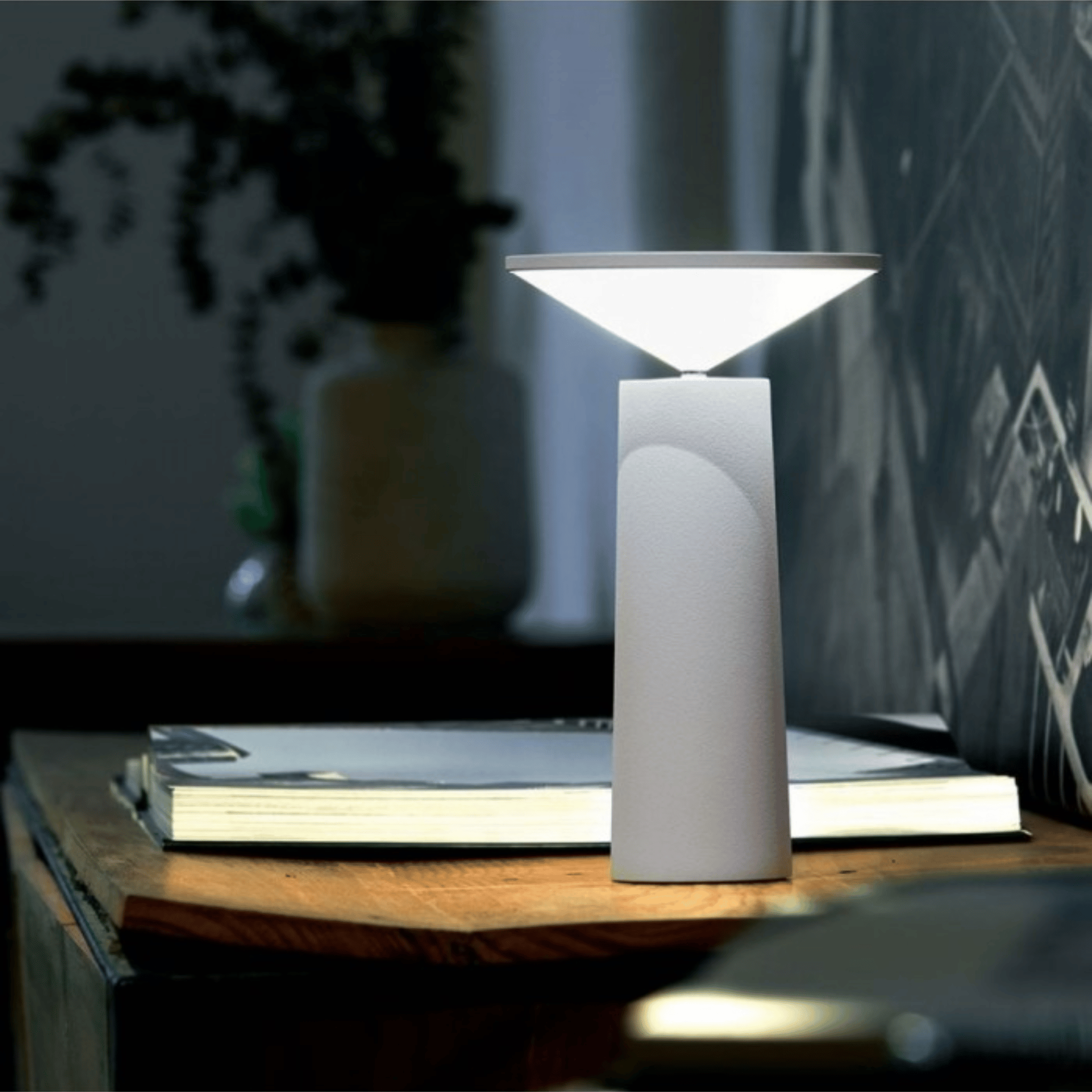 Cordless Touch LED Desk Lamp with Dimmer | Skonne, Table Lamps, Glöda and Bedside