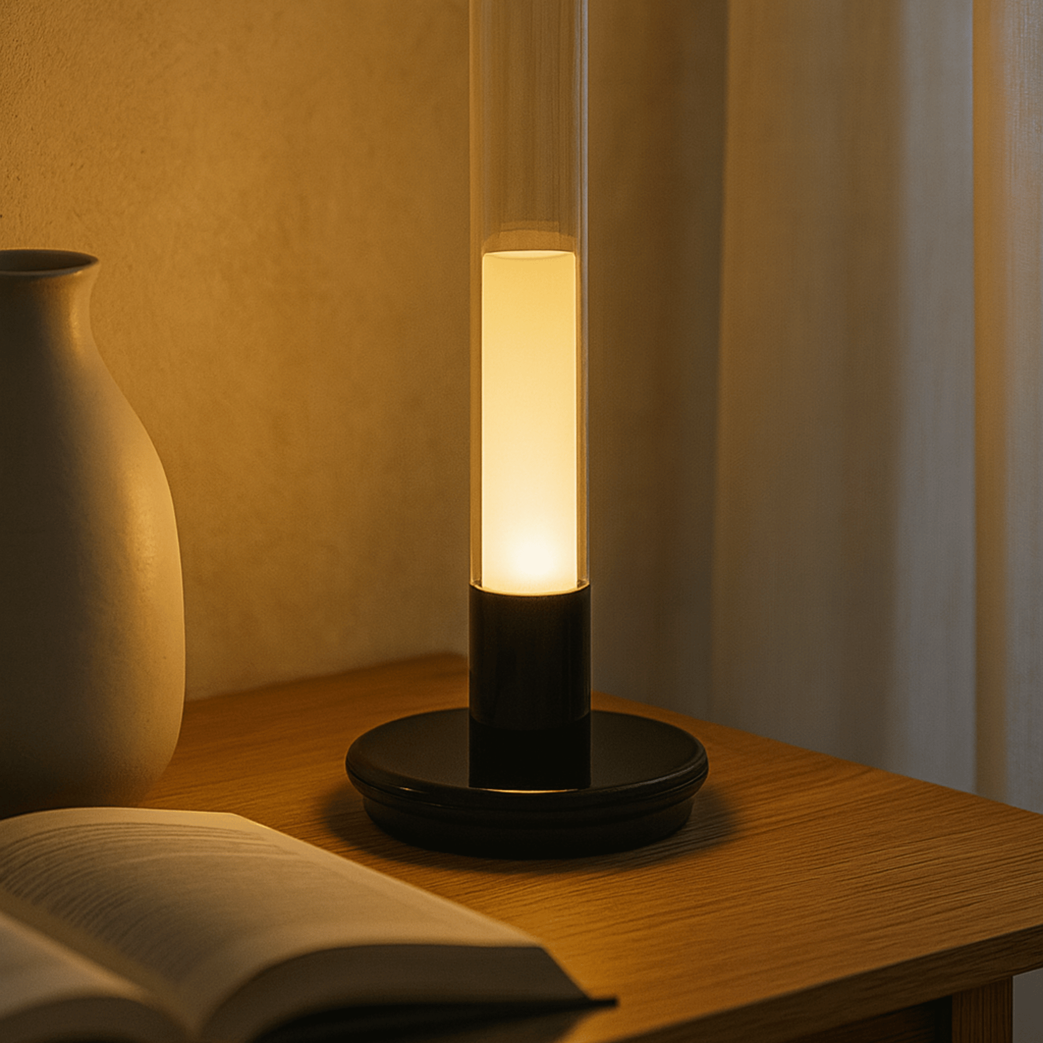 Nordic USB Rechargeable Touch Table Lamp Warm LED, Lamps, Glödara