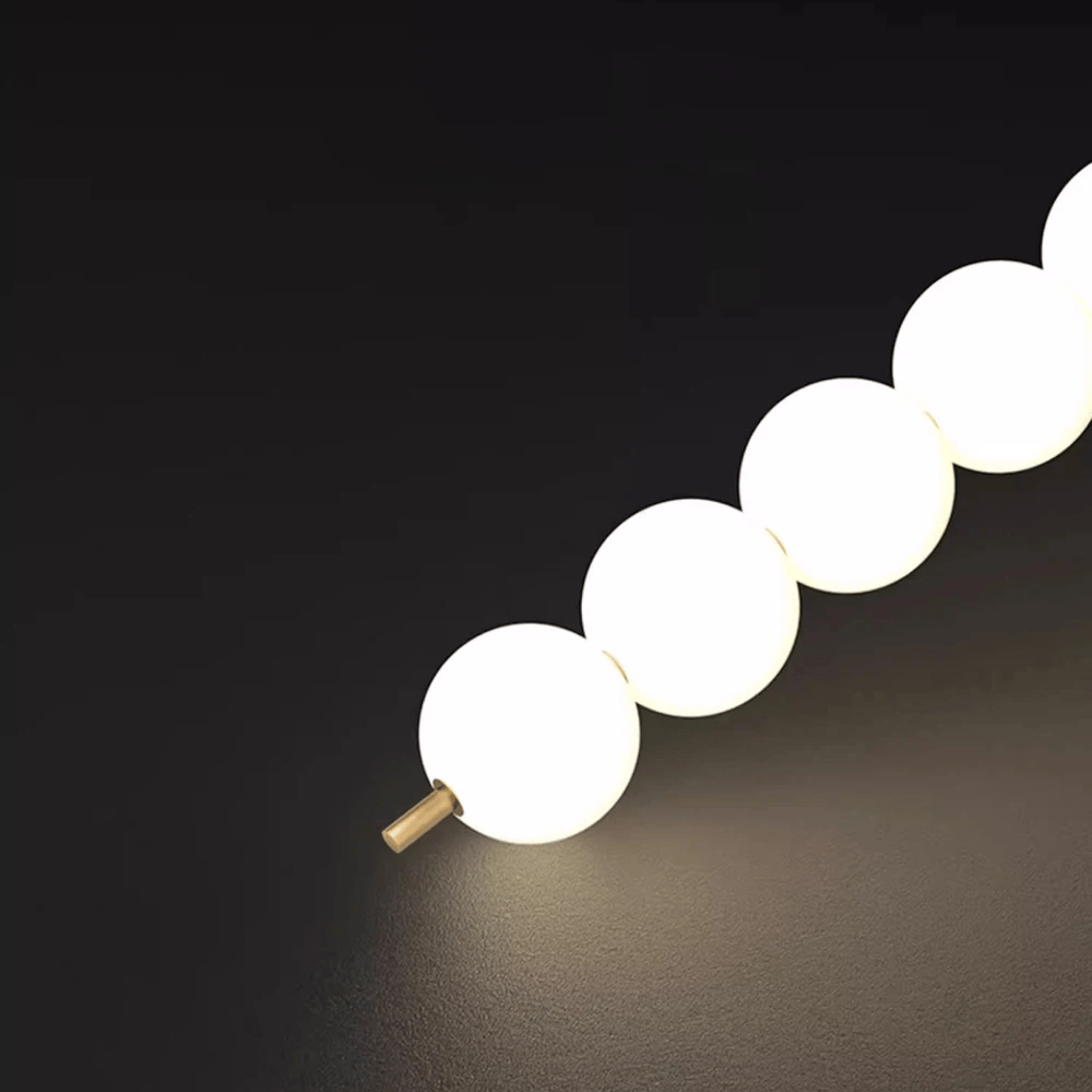 Glödra Sculptural Brass Floor Lamp Warm LED Light, Lamps, Nordic Statement