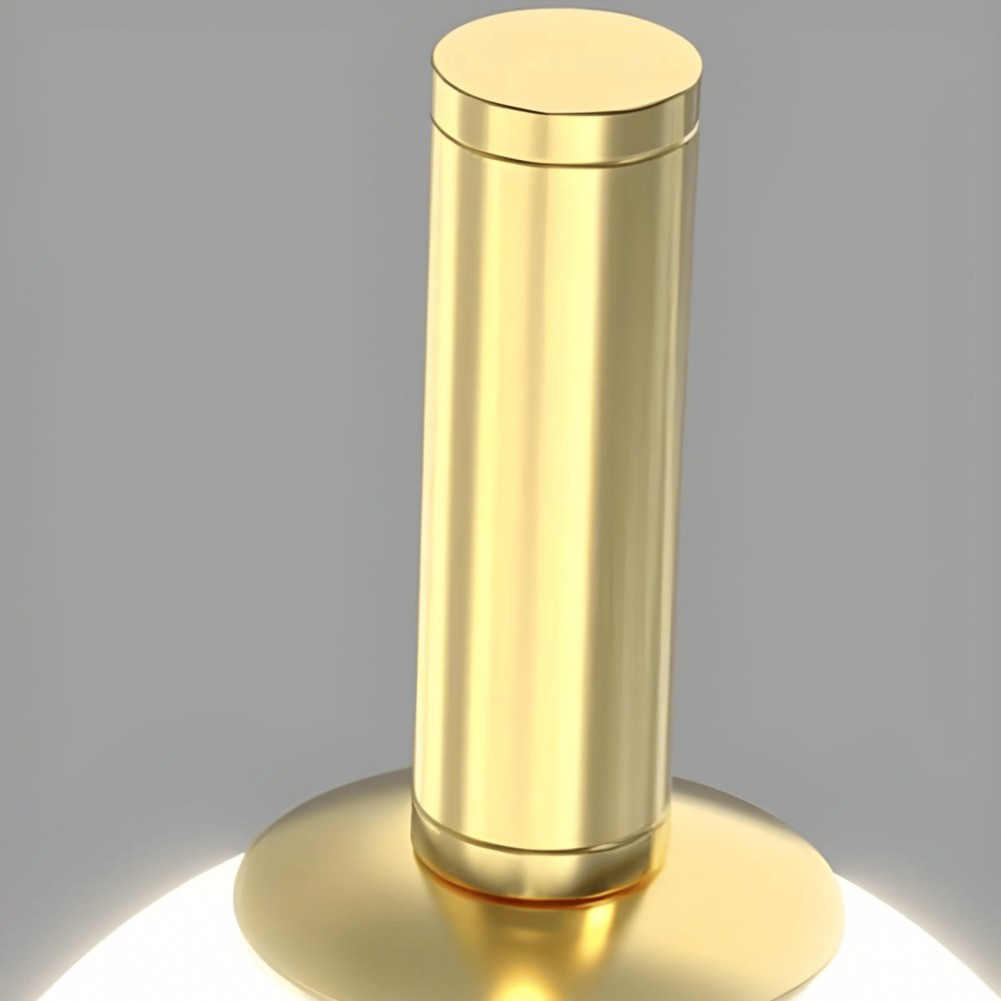 Glödra Sculptural Brass Floor Lamp Warm LED Light, Lamps, Nordic Statement