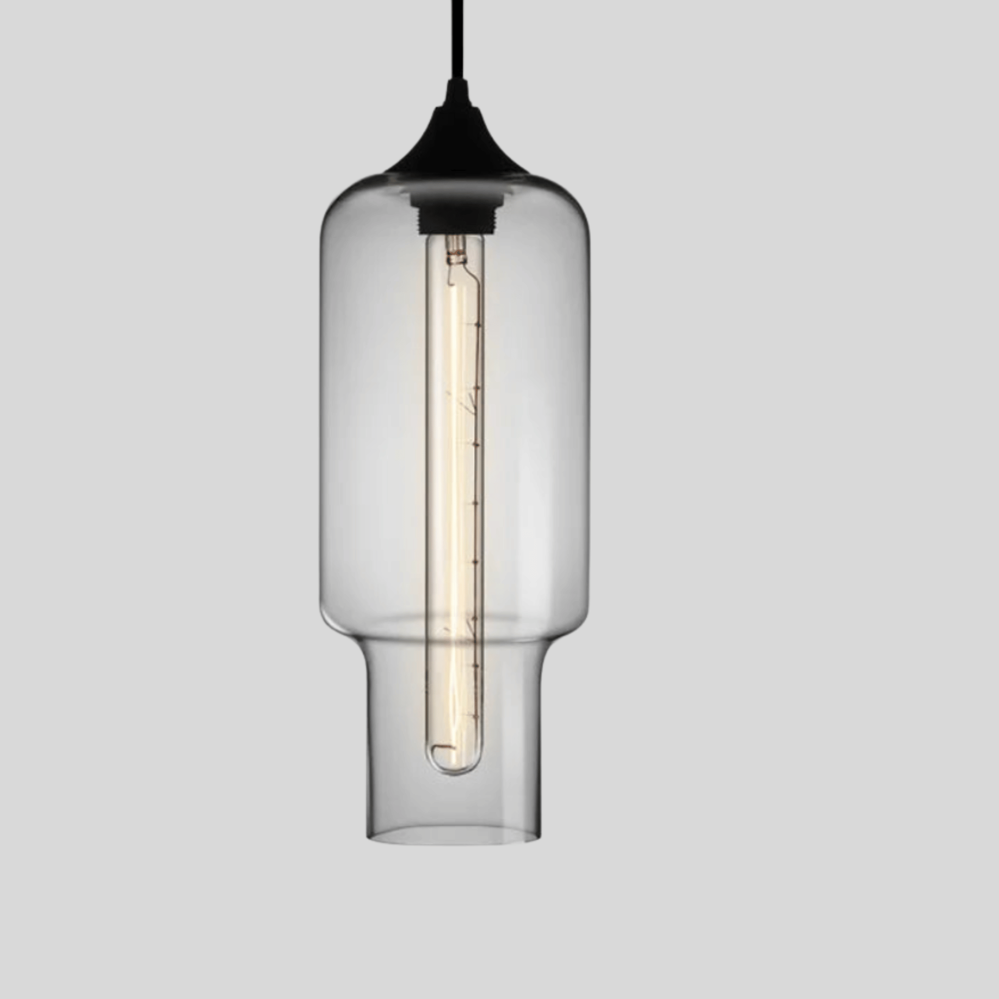 Glora Mouth-Blown Glass Pendant Light Scandinavian, Aureola, Ceiling Fixtures, Artisan