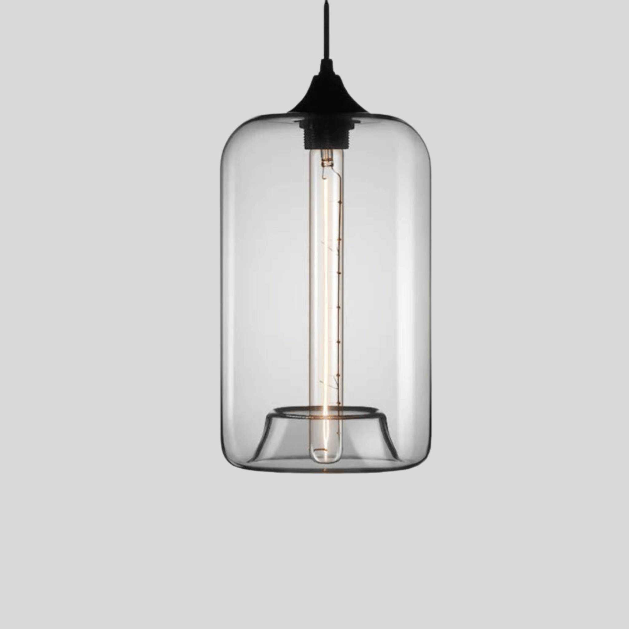 Glora Mouth-Blown Glass Pendant Light Scandinavian, Bagliore, Ceiling Fixtures, Artisan