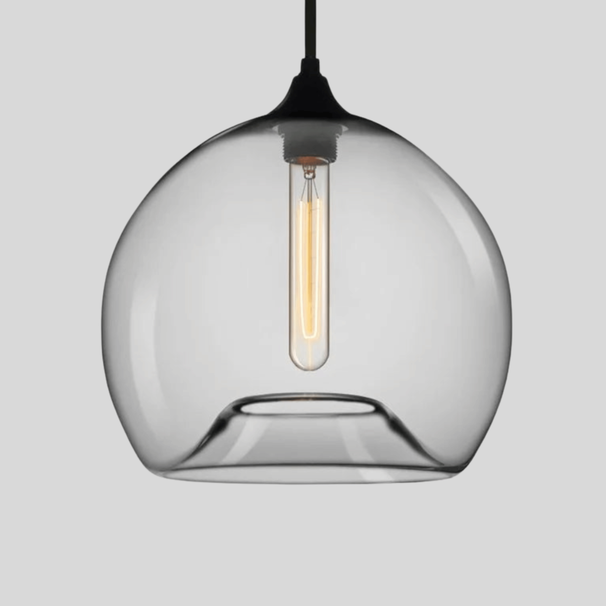 Glora Mouth-Blown Glass Pendant Light Scandinavian, Girasole, Ceiling Fixtures, Artisan