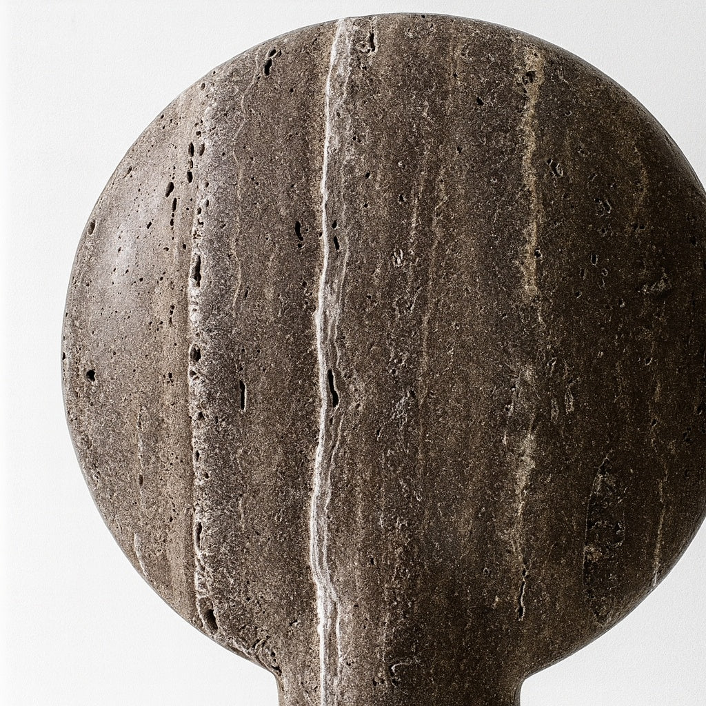 Grotta Stone Resin Table Lamp for Wabi-Sabi Decor, Lamps, Organic