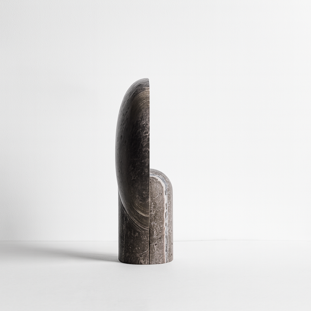 Grotta Stone Resin Table Lamp for Wabi-Sabi Decor, Lamps, Organic