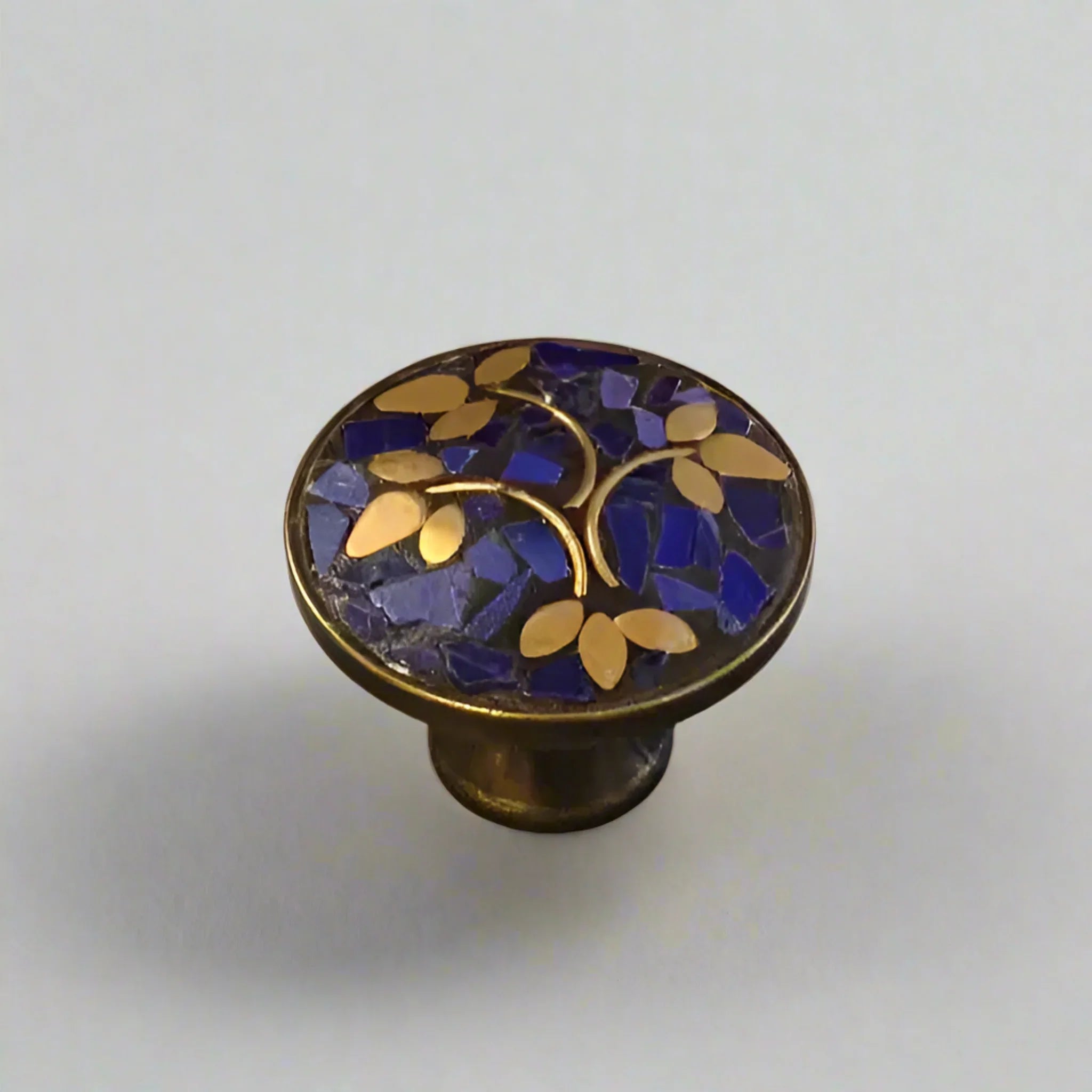 Grova Artisan Brass Cabinet Handle and Drawer Pull, Knob A, Knobs & Handles