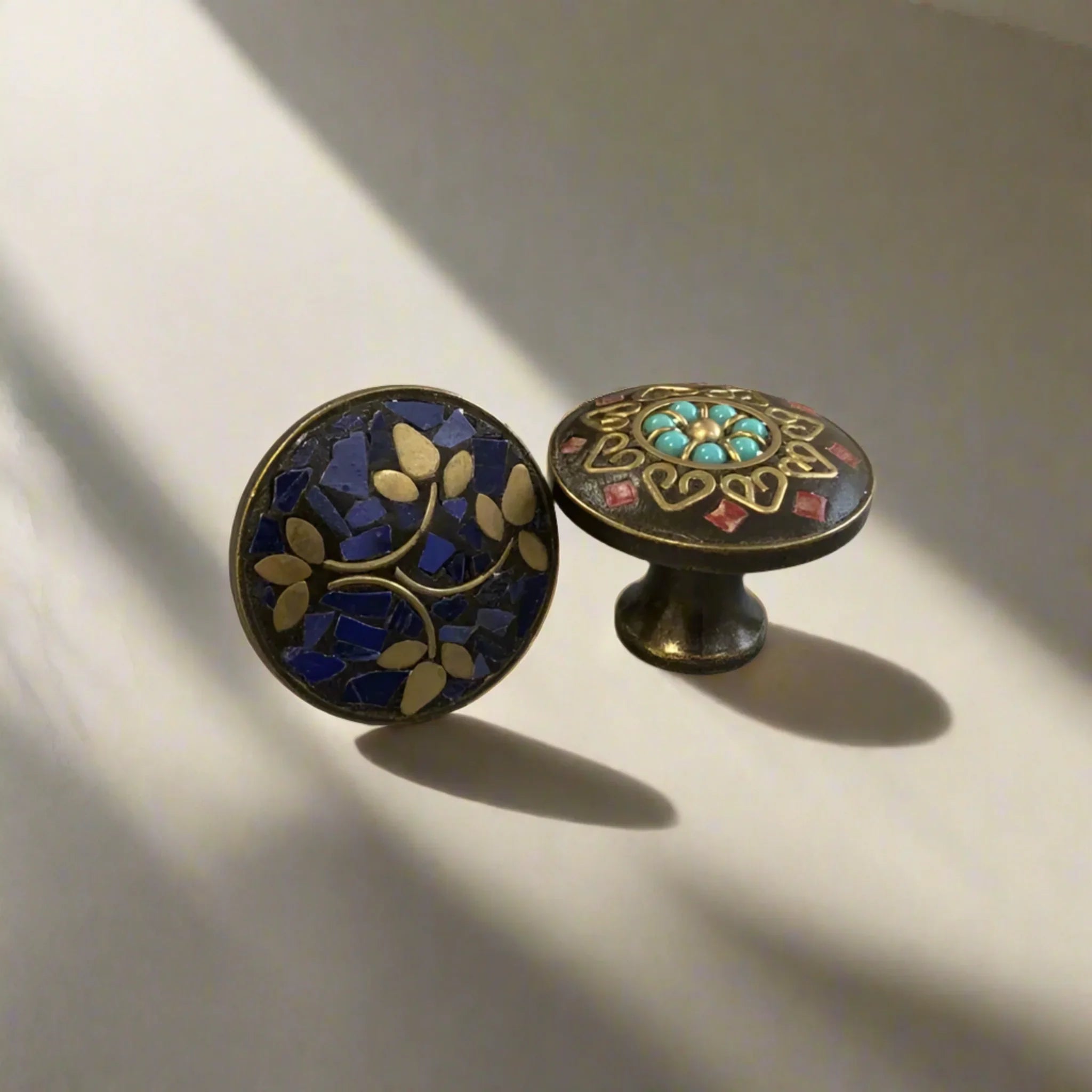 Grova Artisan Brass Cabinet Handle and Drawer Pull, Knobs & Handles