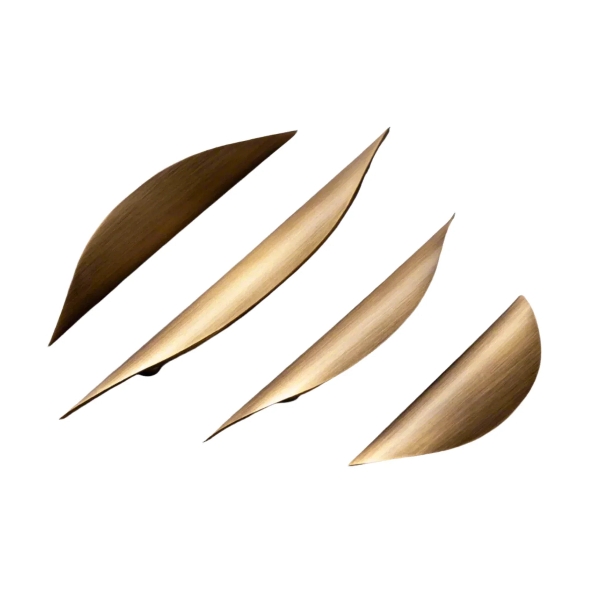 Brushed Brass Cabinet Drawer Pull Handles by Skonne, Knobs &, Guldra Modern Pulls