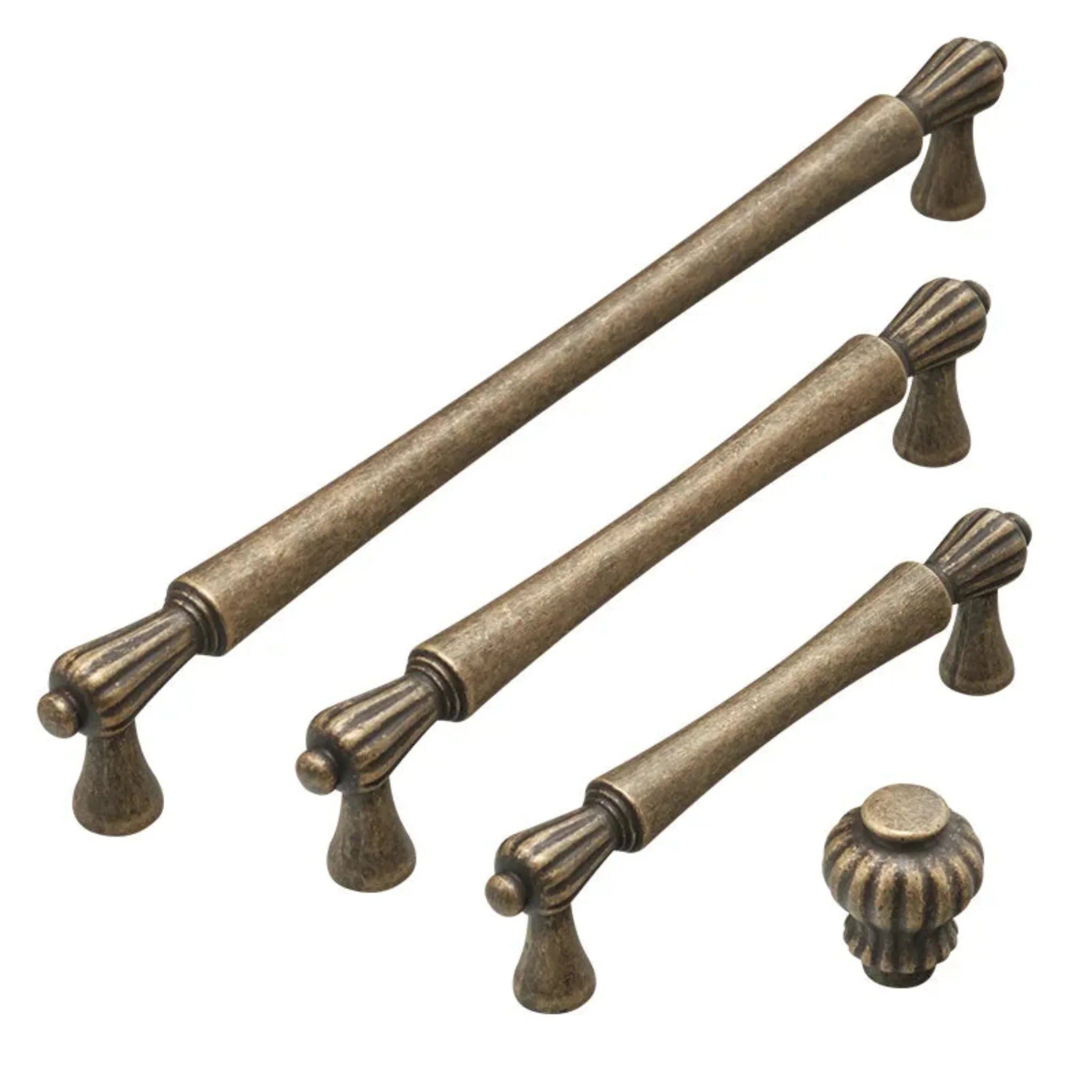 Halvard Vintage Antique Cabinet Drawer Pull Handle, Knobs & Handles, for Cabinets