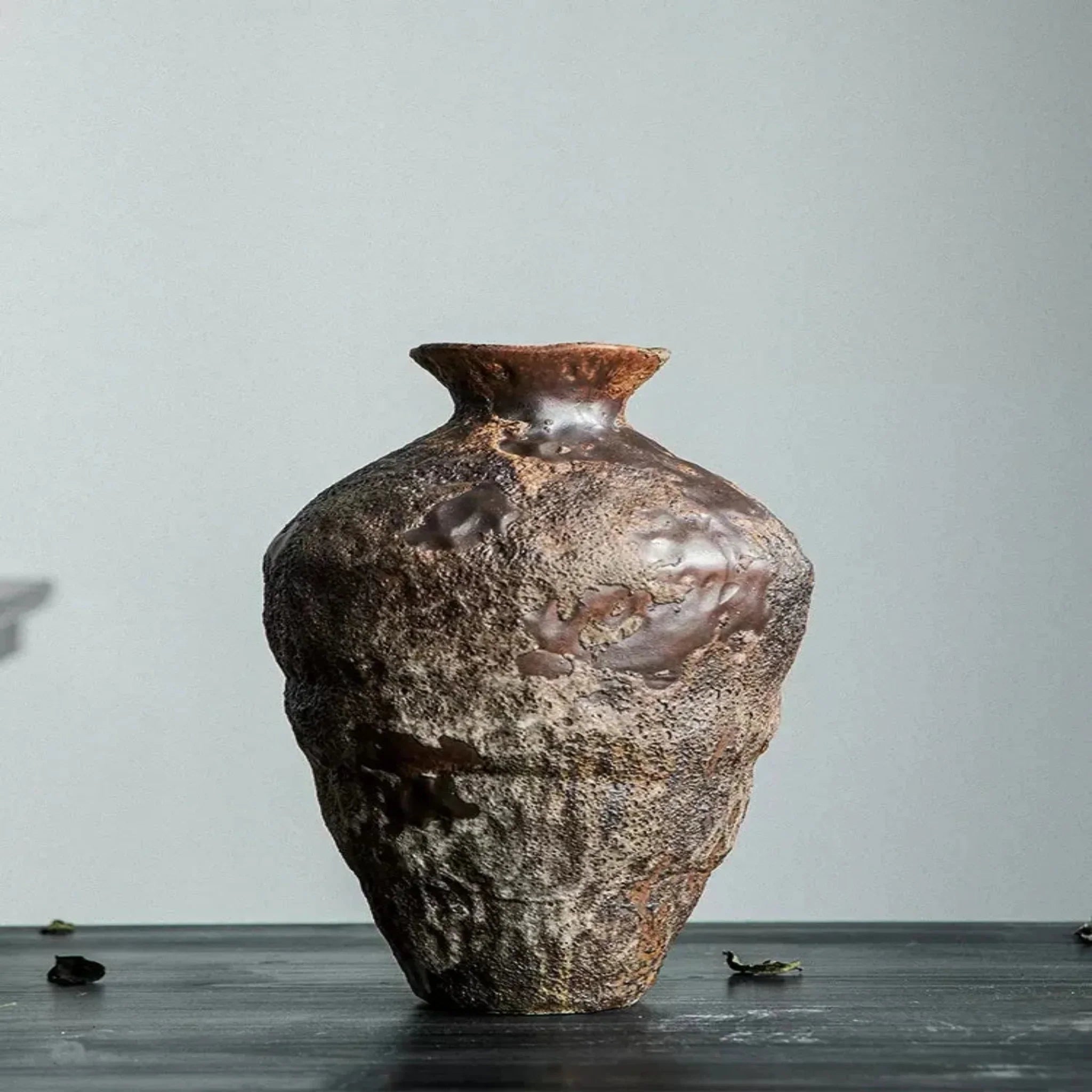 Jorde Rustic Ceramic Vase Artisan Nordic Style, Vases, Handmade Home Decor