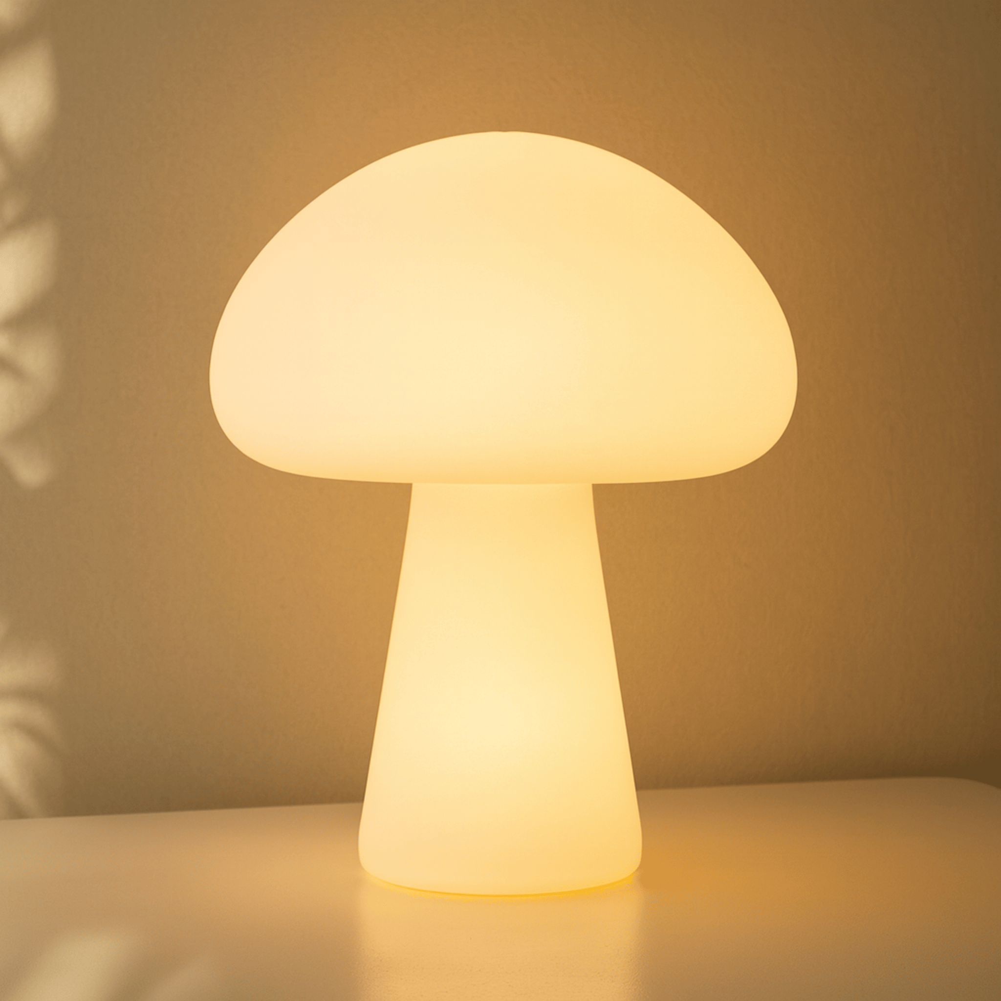 Mushroom Table Lamp Dimmable Cordless Rechargeable, Desk Lamps, Knopp
