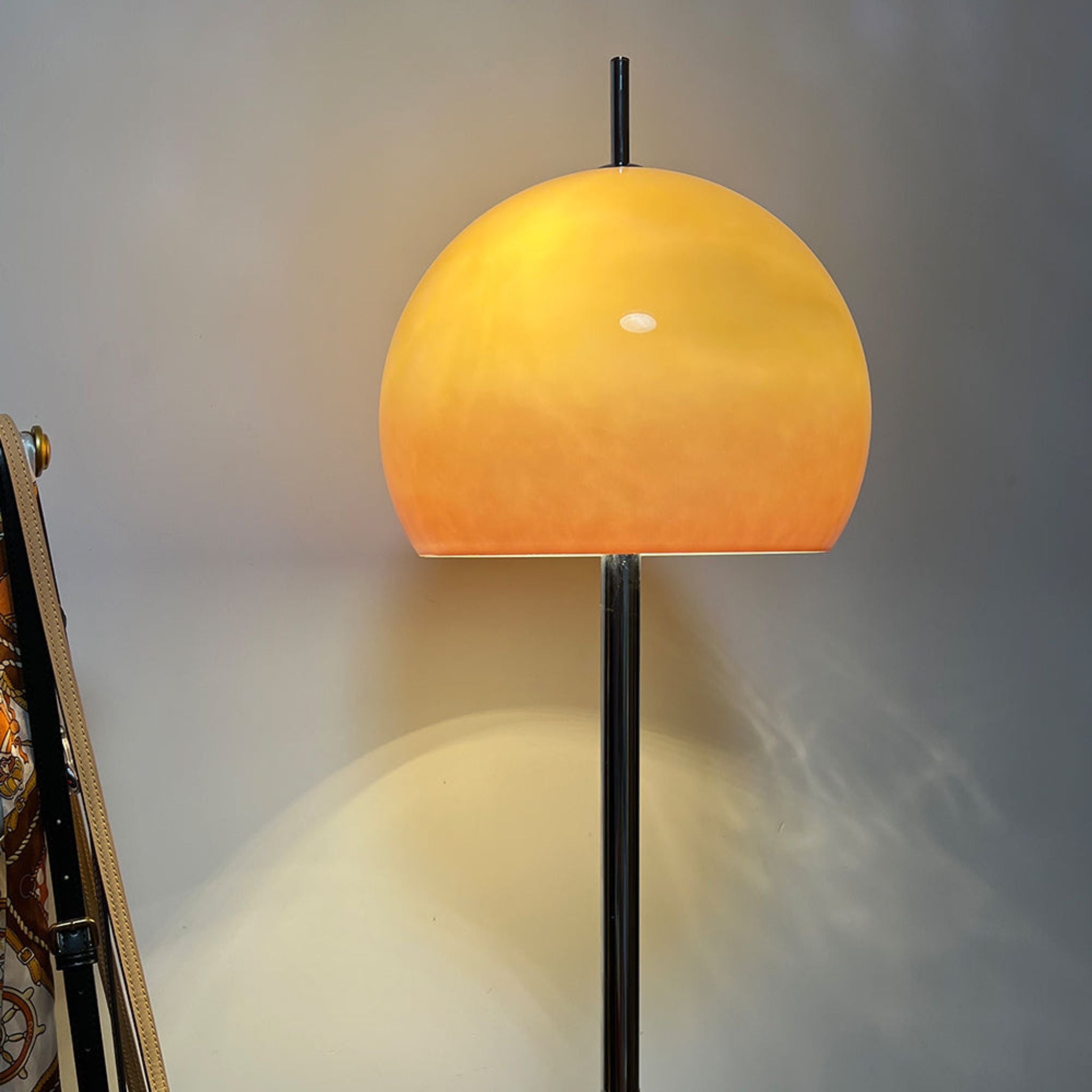 Kupol Retro Mushroom Floor Lamp Warm Ambient Light, Lamps, Stained Glass