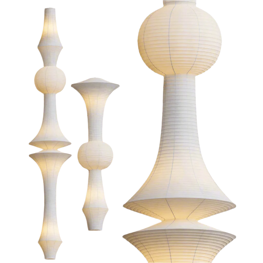 Kvara Washi Paper Pendant Light for Japandi - Skonne, Ceiling Fixtures, Nordic