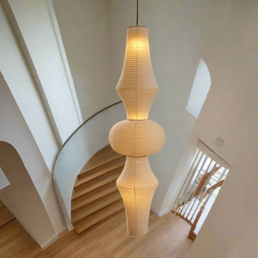 Kvara Washi Paper Pendant Light for Japandi - Skonne, Ceiling Fixtures, Nordic