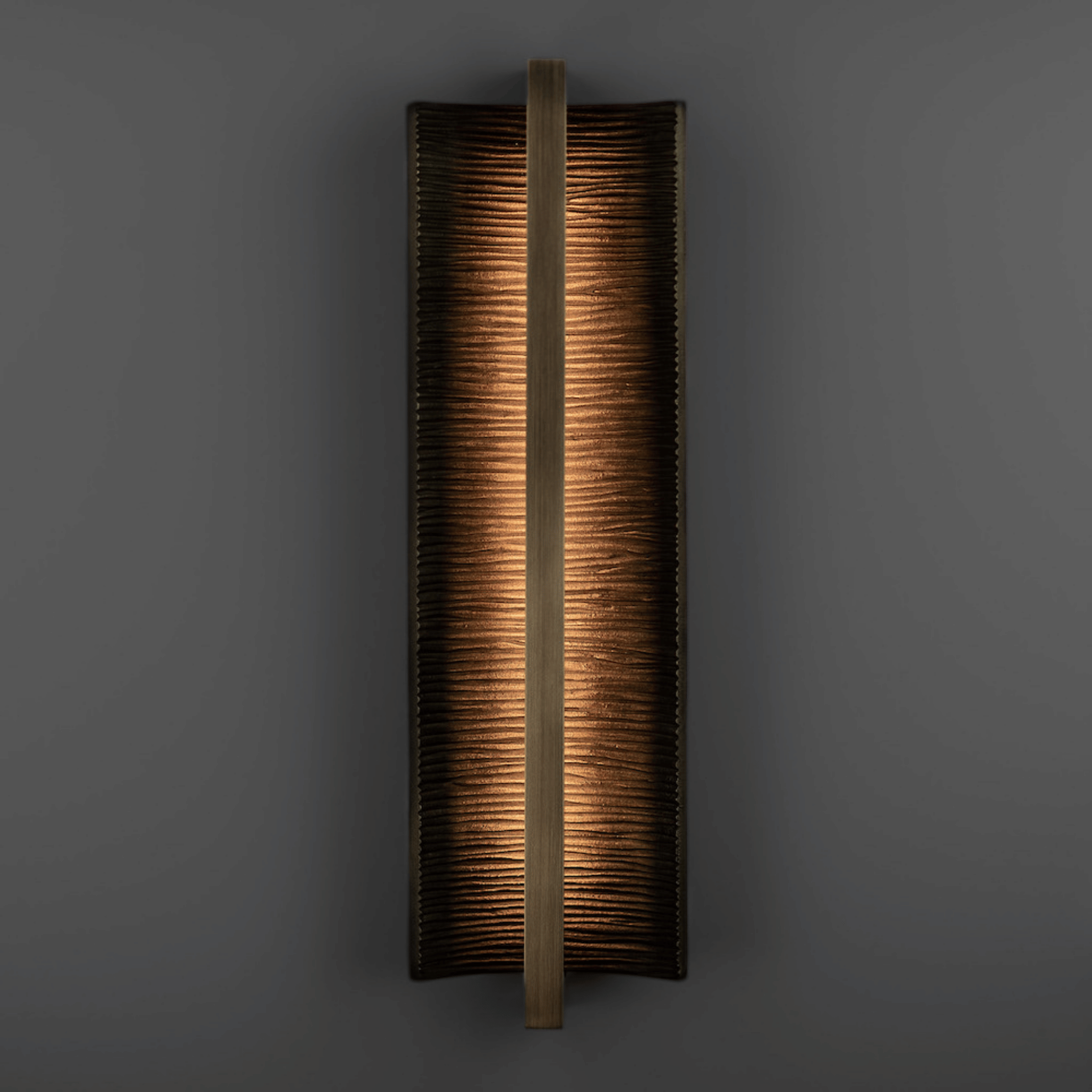 Resin Art Deco Wall Sconce Warm Ambient LED Lights, Light Fixtures, Kveld Nordic Design