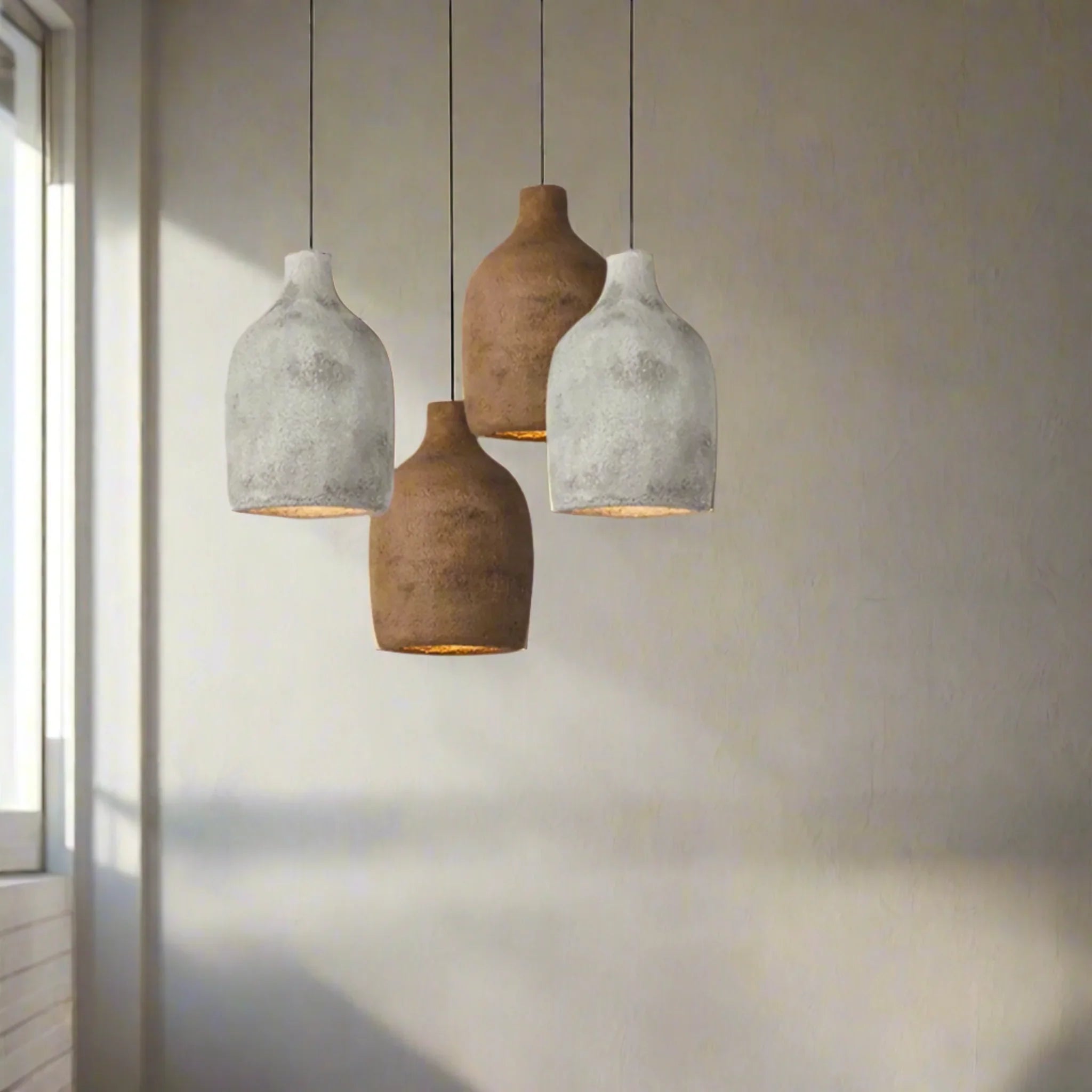 Kvelda Modern Resin Pendant Light – Nordic Home Glow, Ceiling Fixtures, for Dining Room