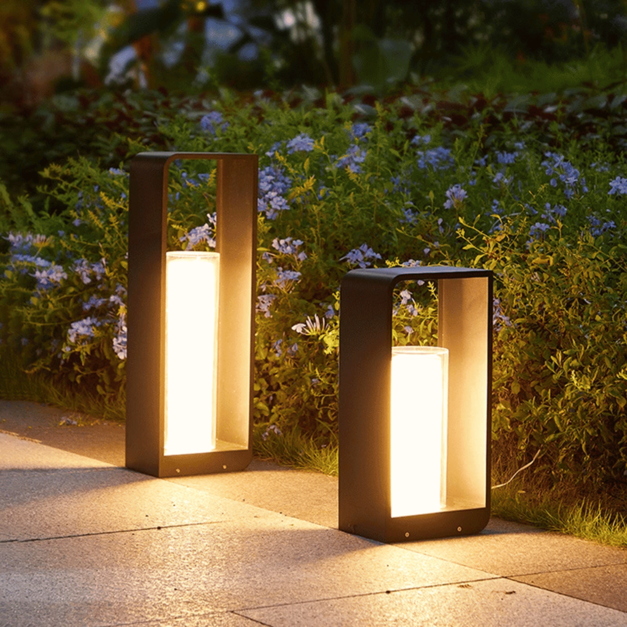 Solar LED Garden Lawn Lamp Outdoor Waterproof Light, Landscape Pathway Lighting, Kvelda