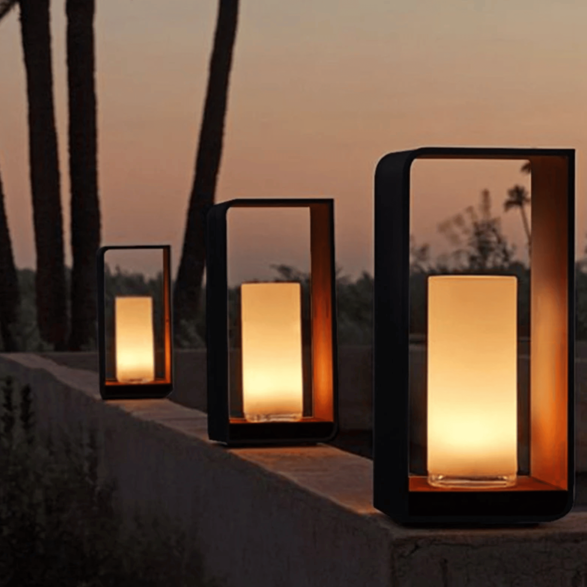 Solar LED Garden Lawn Lamp Outdoor Waterproof Light, Warm White / Small, Landscape Pathway Lighting, Kvelda