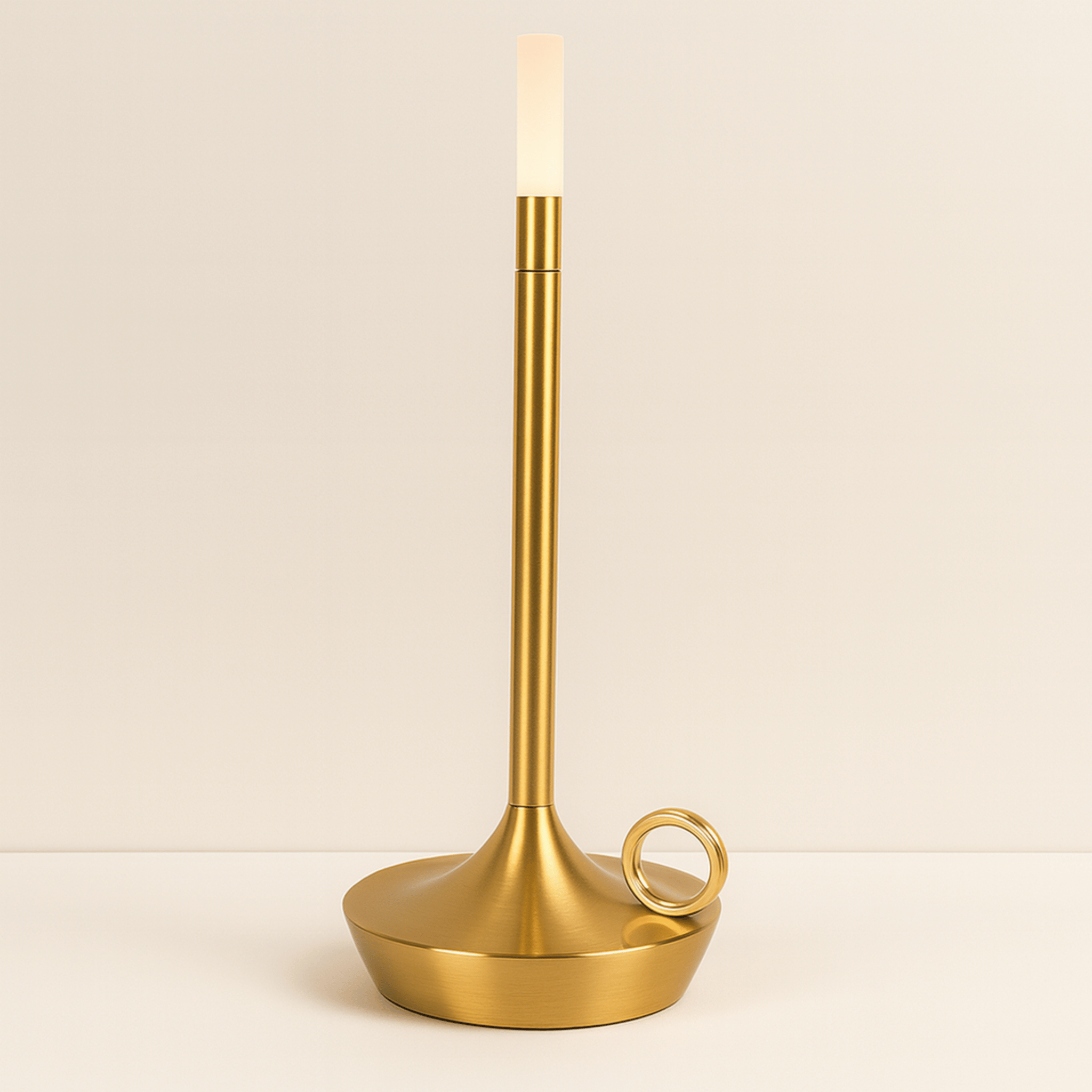 Kveldra Cordless LED Table Lamp with Touch Control, Lamps, Rechargeable Candlelight