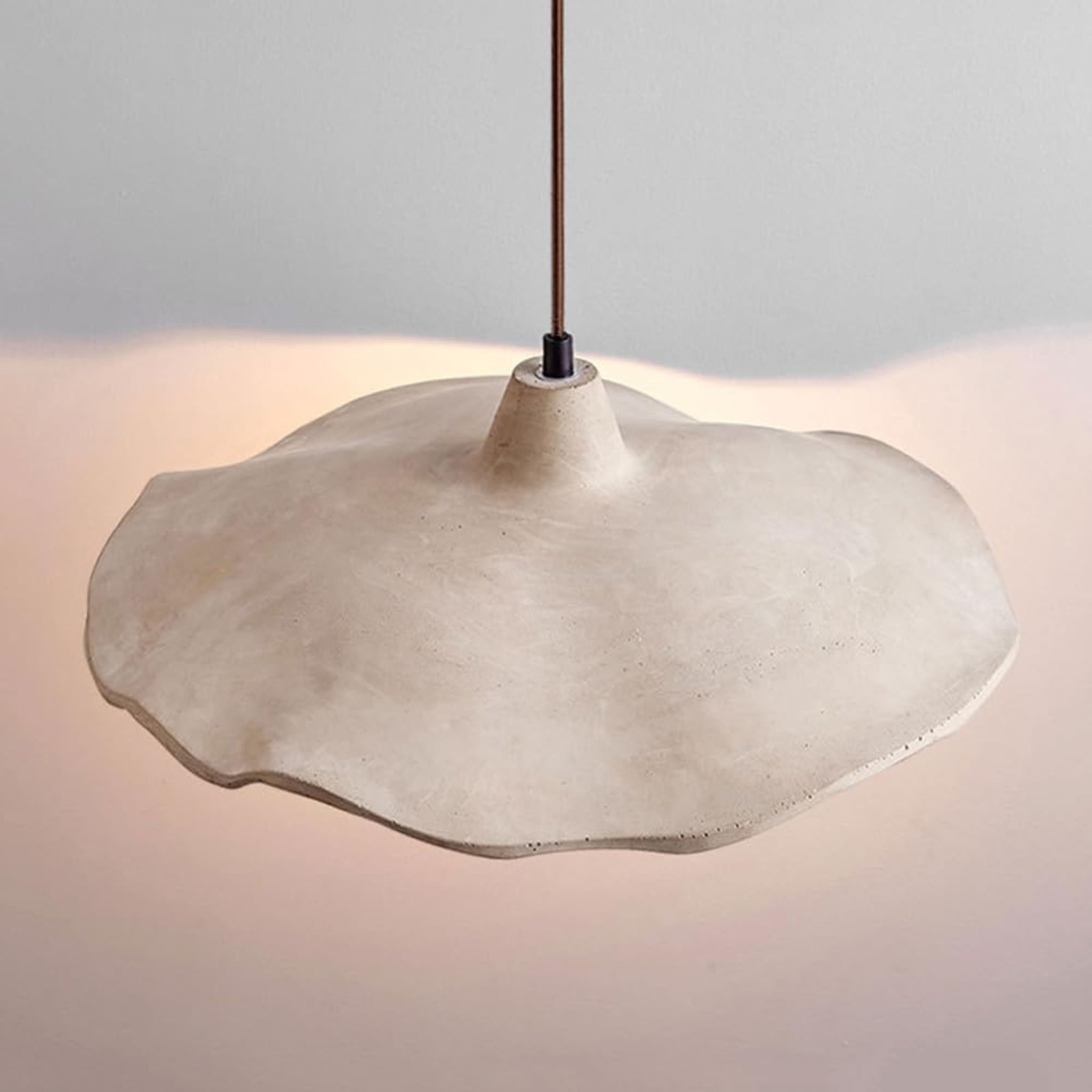 White Lotus Pendant Light — Minimalist LED Fixture, Ceiling Fixtures, Lilja