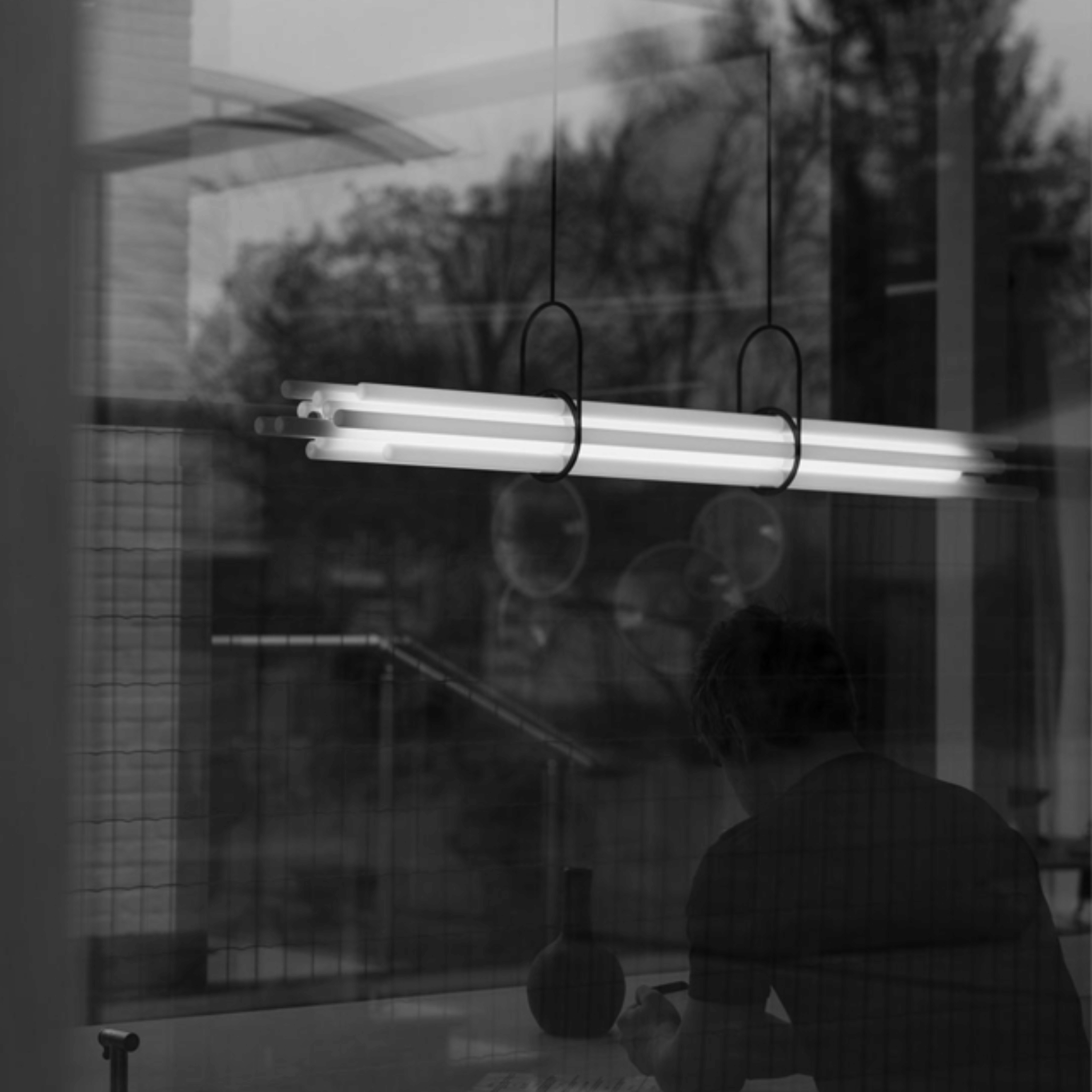 Linne Linear Pendant Light — Nordic Aluminum LED, Ceiling Fixtures, Modern