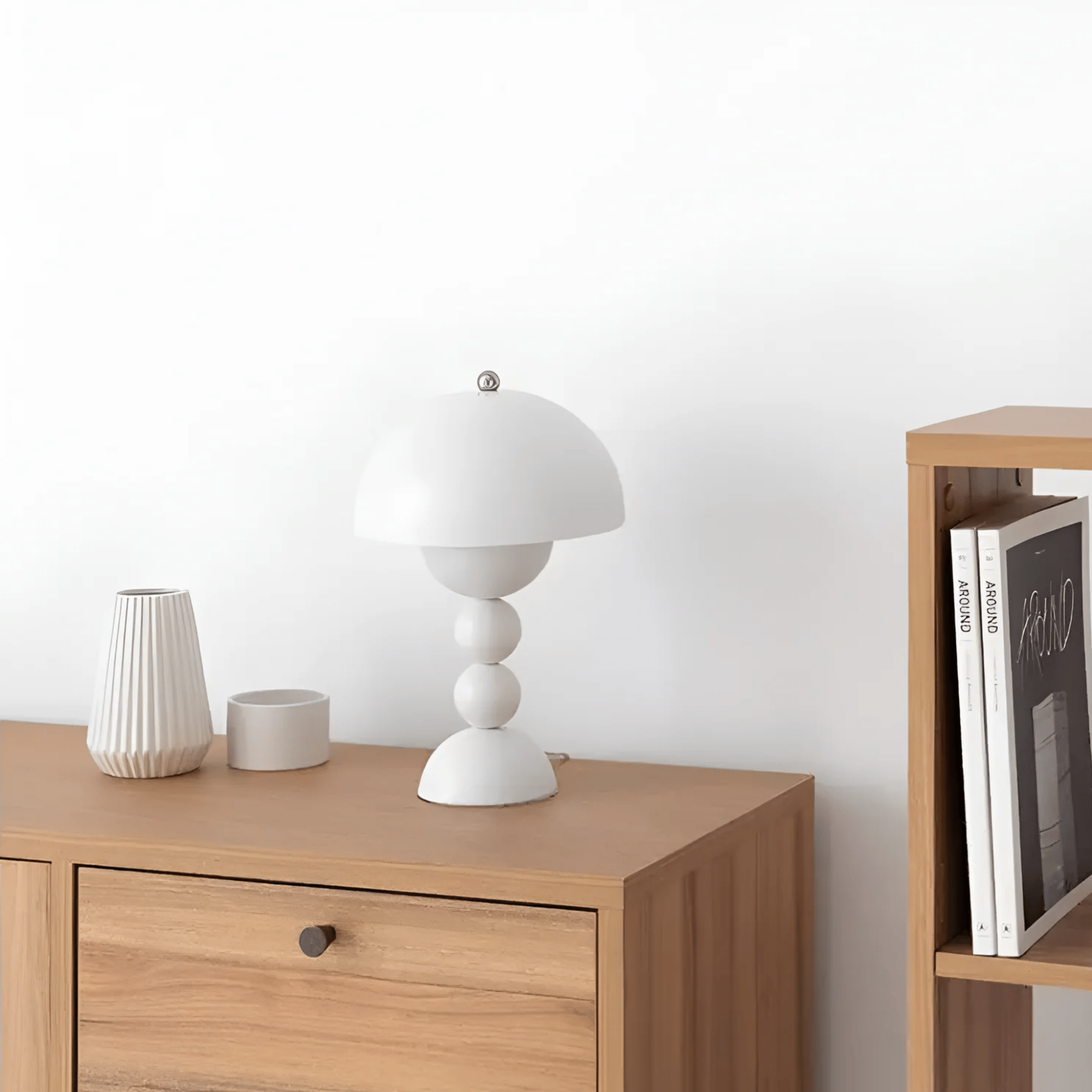 Lysa Nordic Touch LED Table Lamp — 3 Light Modes, Lamps,