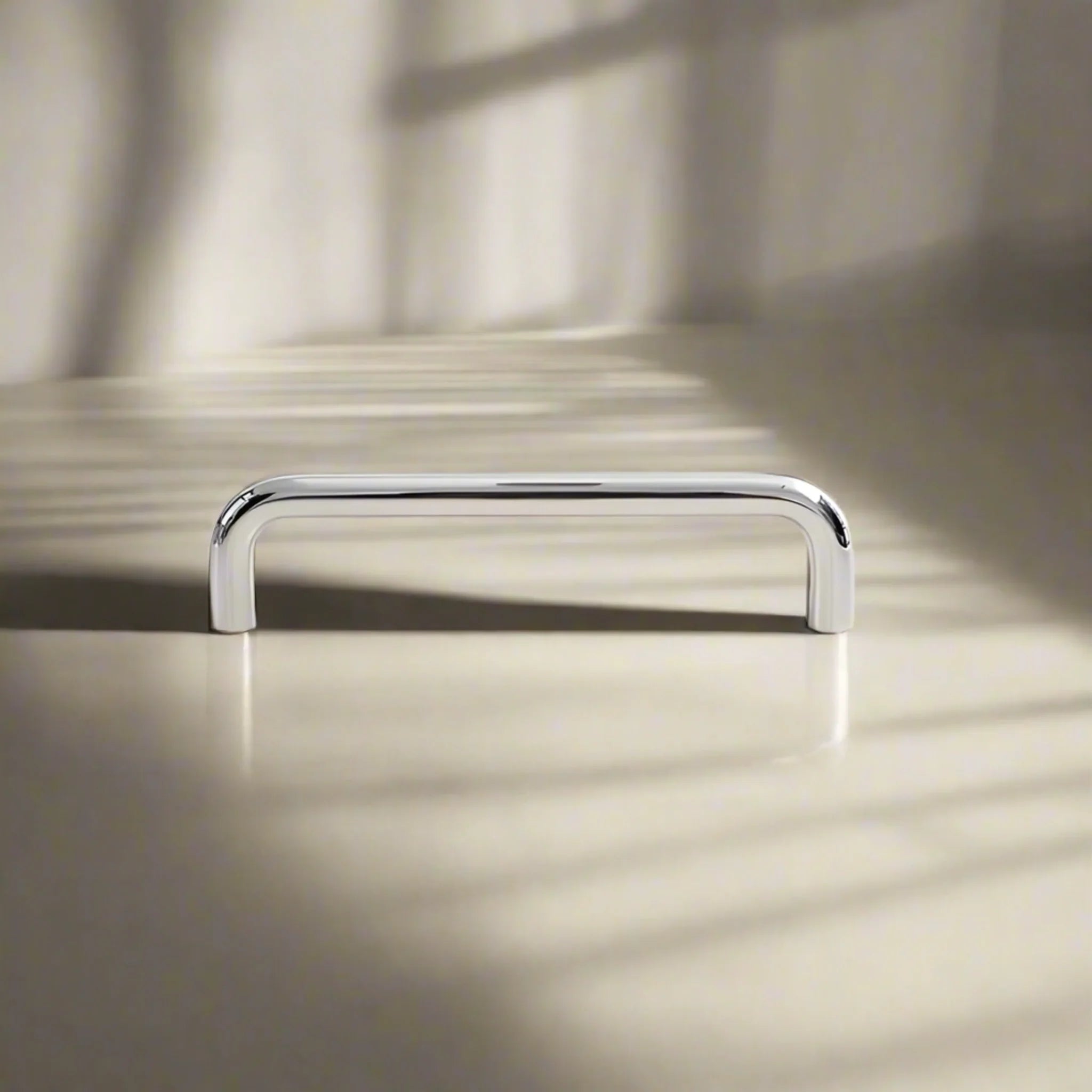 Lysbar Silver Chrome Pull Handle for Cabinets, L5’’ (12.8cm), Cabinet Knobs & Handles, Brass