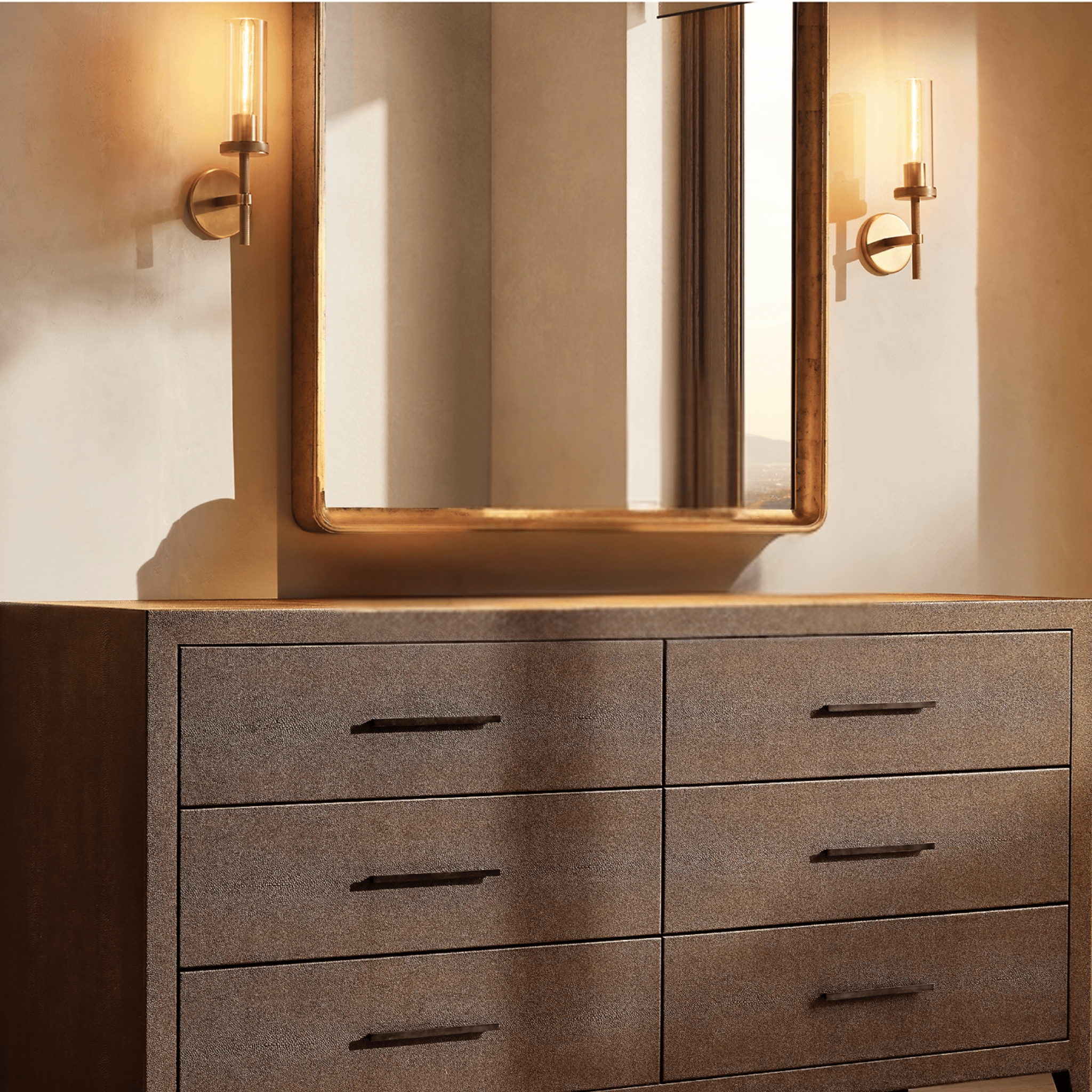 Modern Brass Crystal Wall Sconce - Warm 3000K Glow, Silver, Light Fixtures, Lyseld