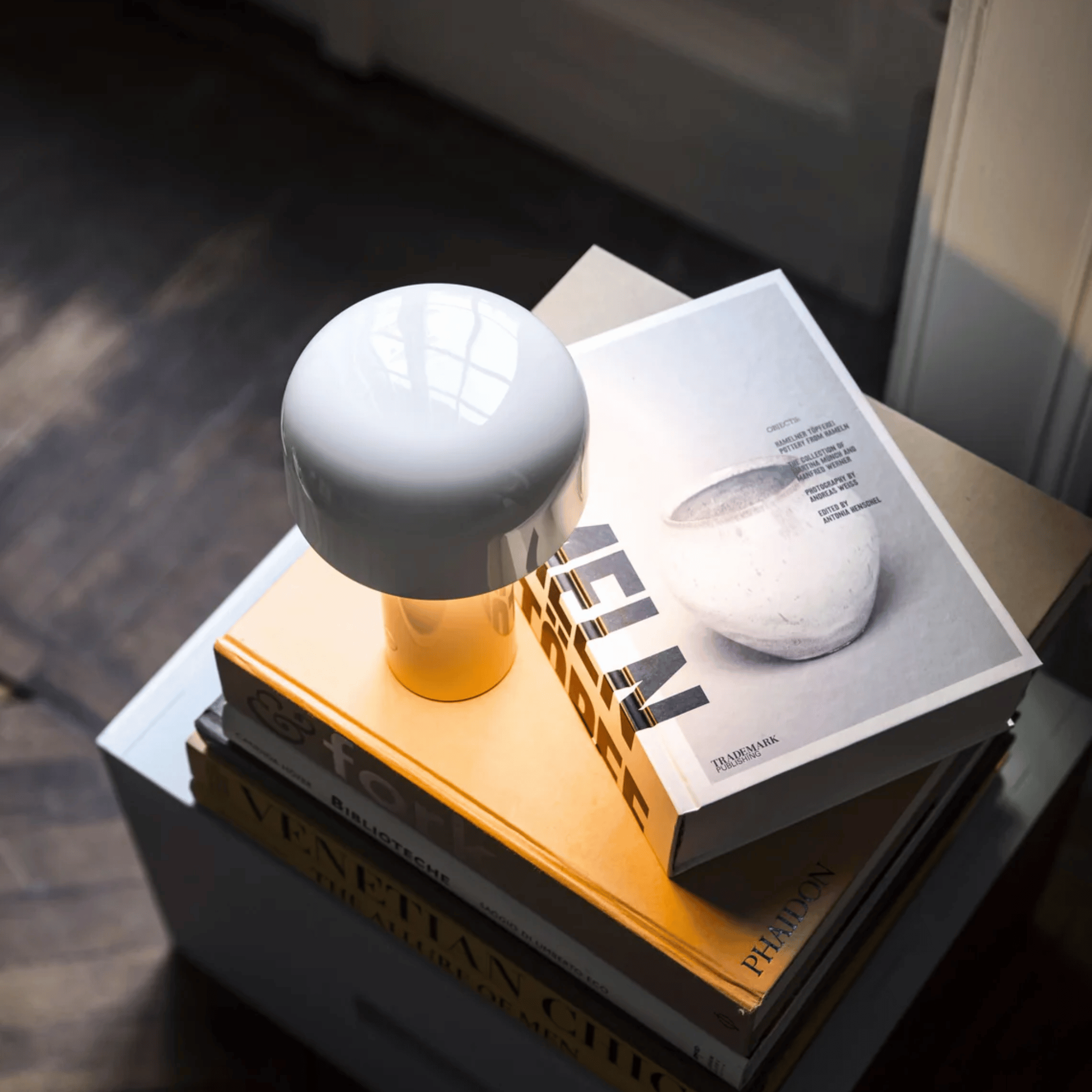 Lysglo Cordless Touch Dimmable LED Table Lamp, Lamps, Rechargeable Dimming